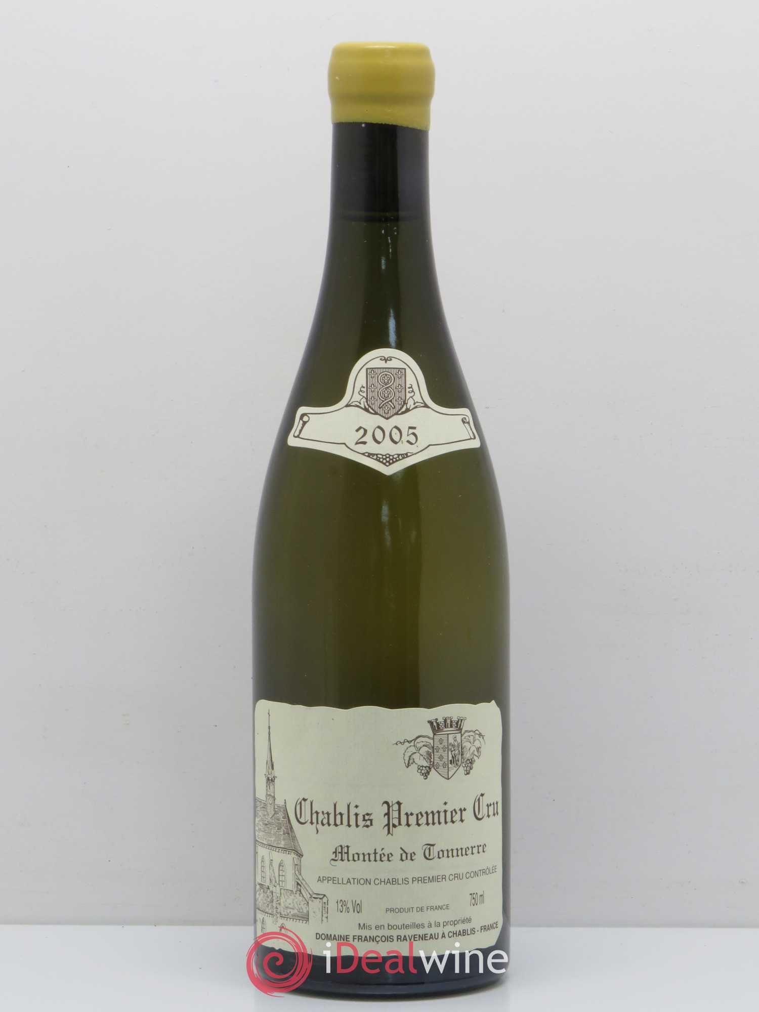 Chablis 1er Cru Montée de Tonnerre Raveneau (Domaine) 2005 - Lot de 1 bouteille - 0