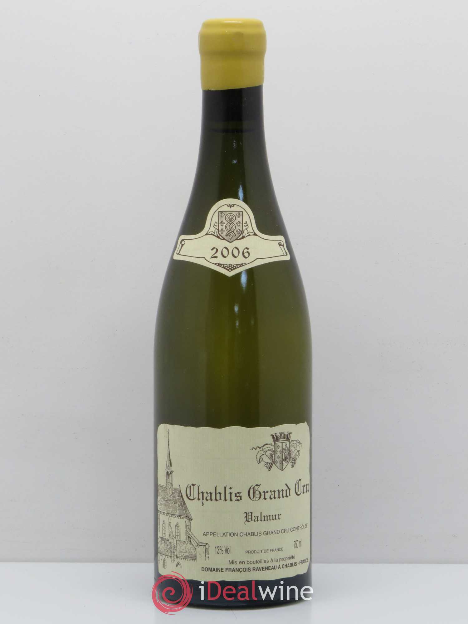 Chablis Grand Cru Valmur Raveneau (Domaine) 2006 - Lot de 1 bouteille - 0