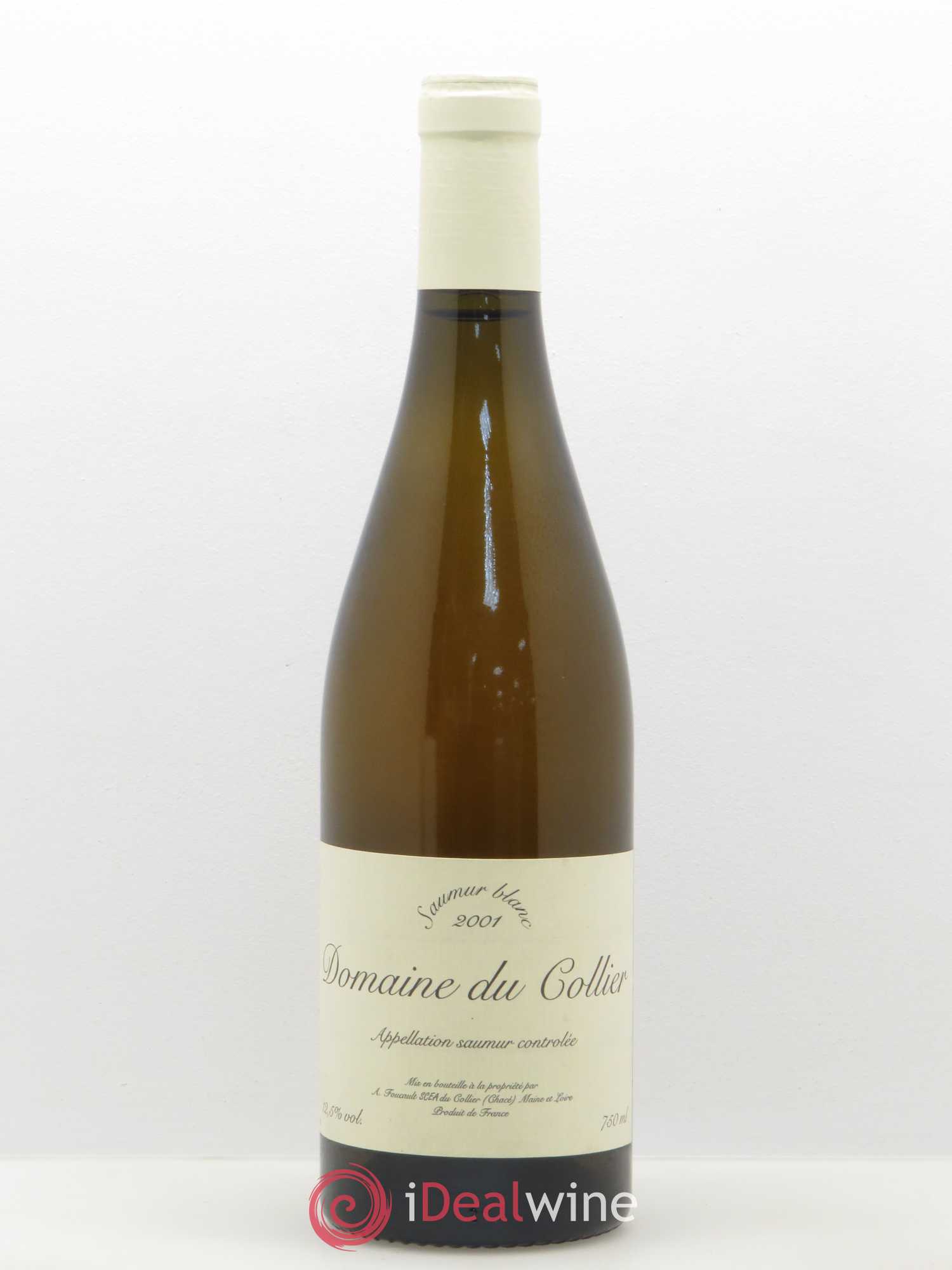 Saumur Domaine du Collier 2001 - Lot de 1 bouteille - 0