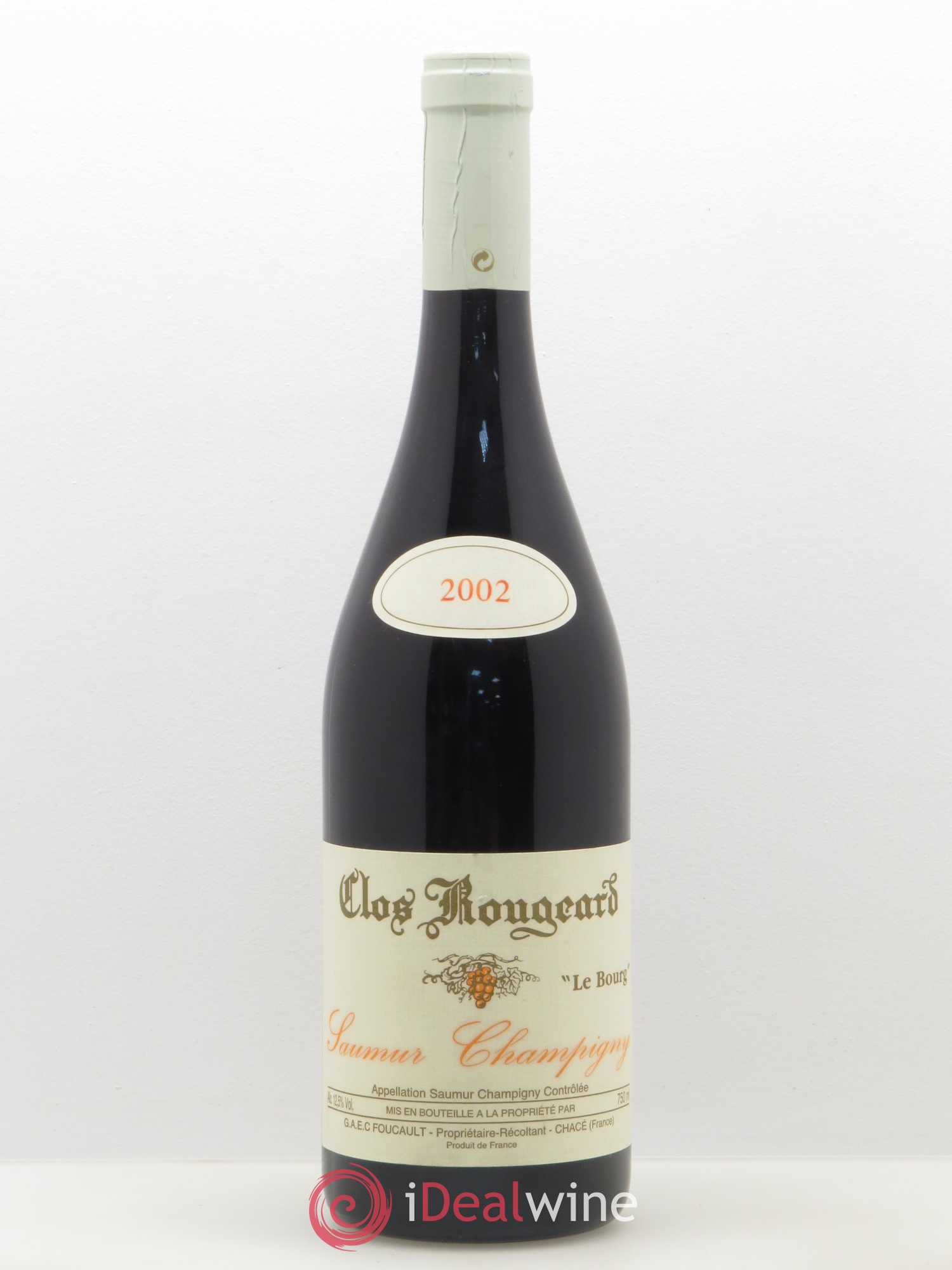Saumur-Champigny Le Bourg Clos Rougeard 2002 - Lot de 1 bouteille - 0