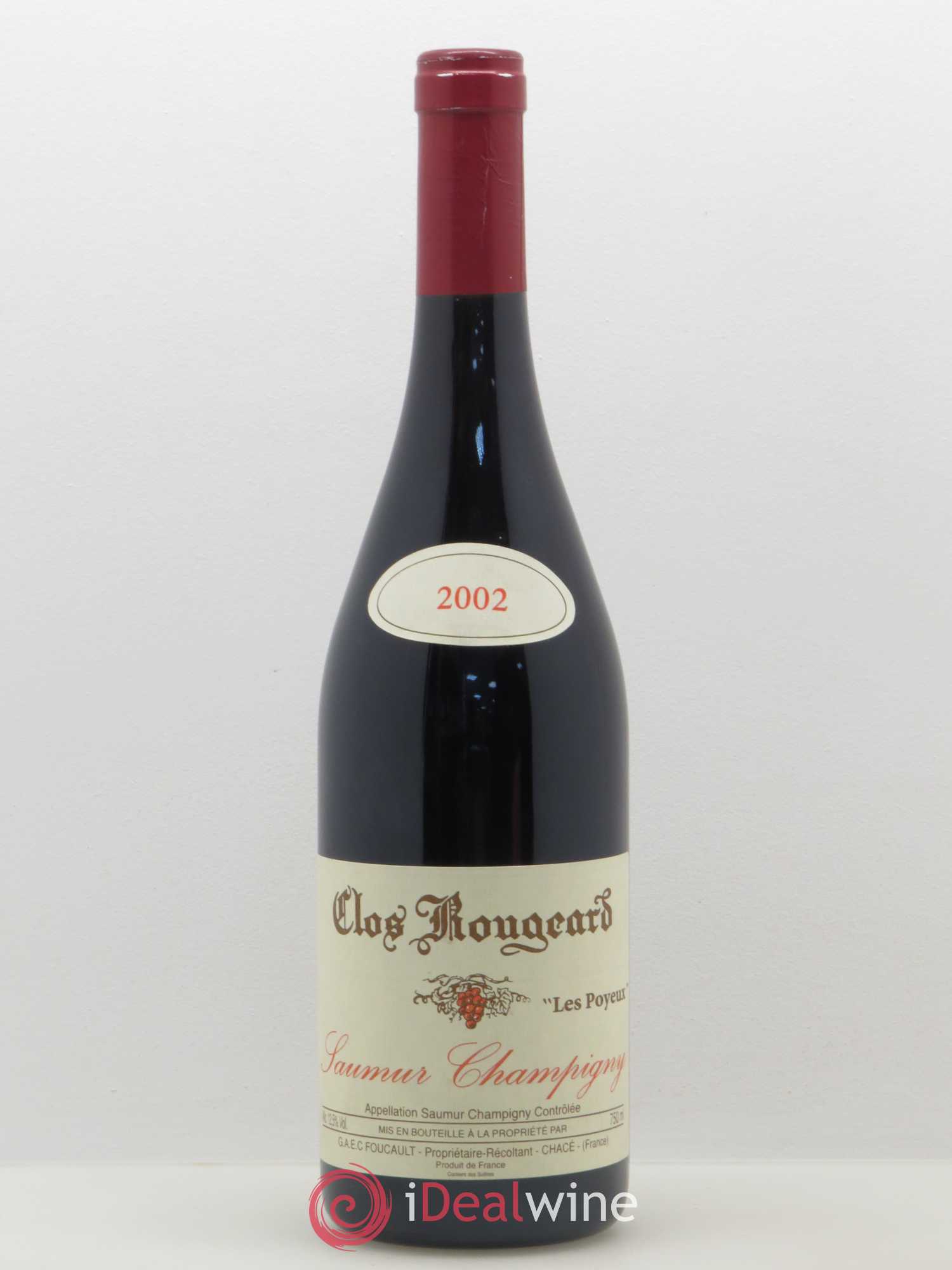 Saumur-Champigny Les Poyeux Clos Rougeard 2002 - Lot de 1 bouteille - 0