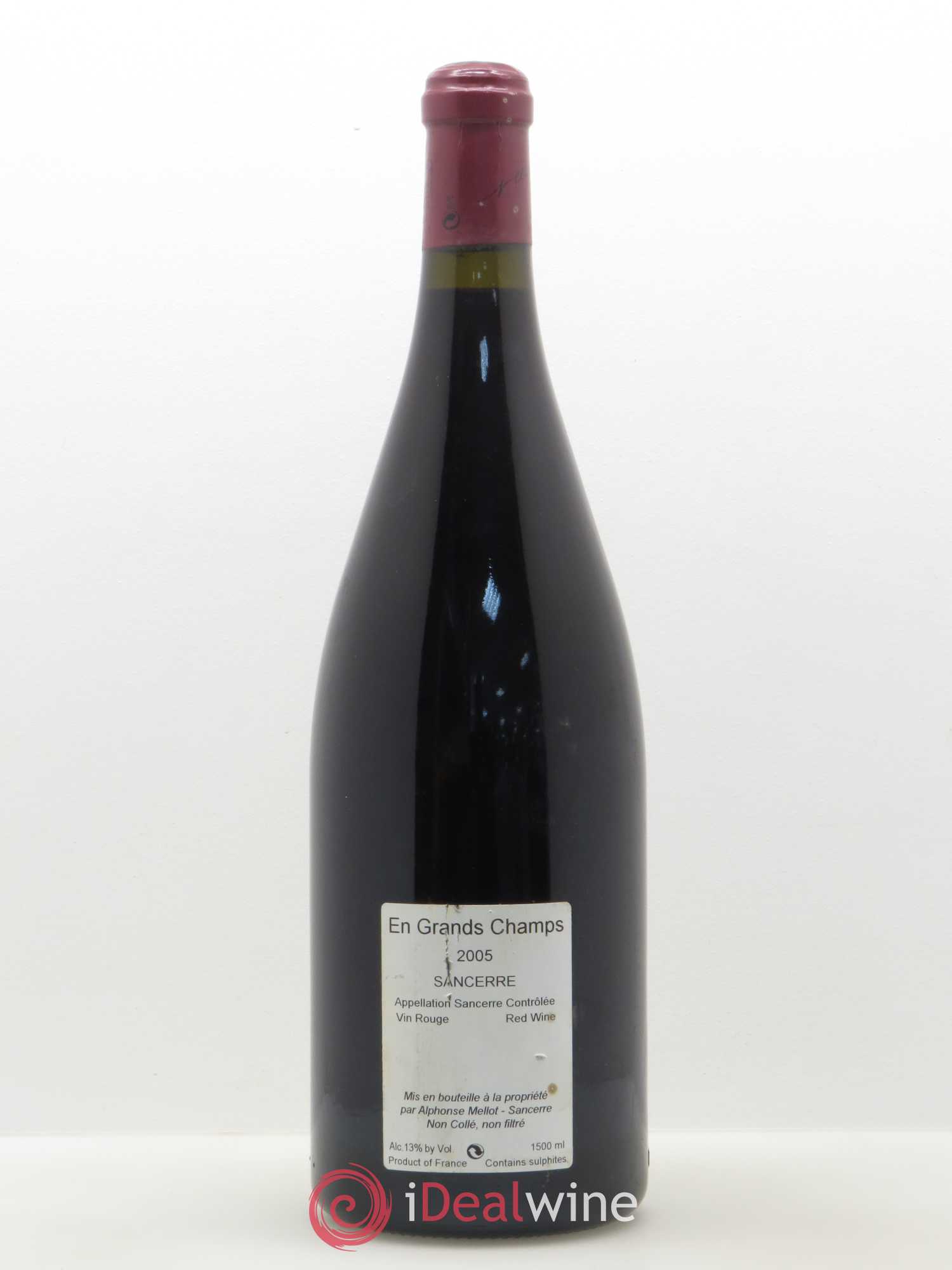 Sancerre En Grands Champs Alphonse Mellot 2005 - Lot de 1 magnum - 1