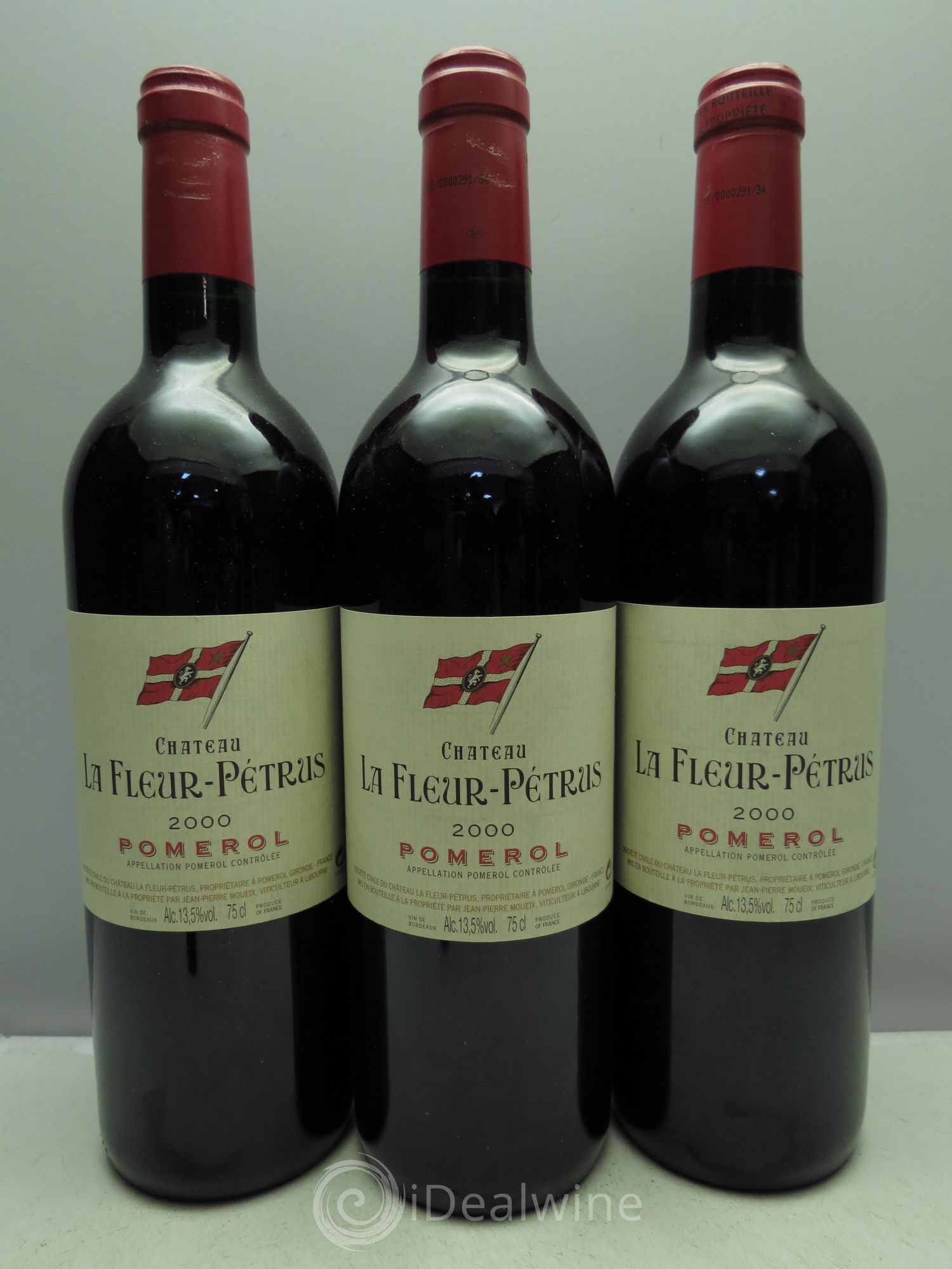 Château la Fleur Petrus 2000 - Lot de 3 bouteilles - 0