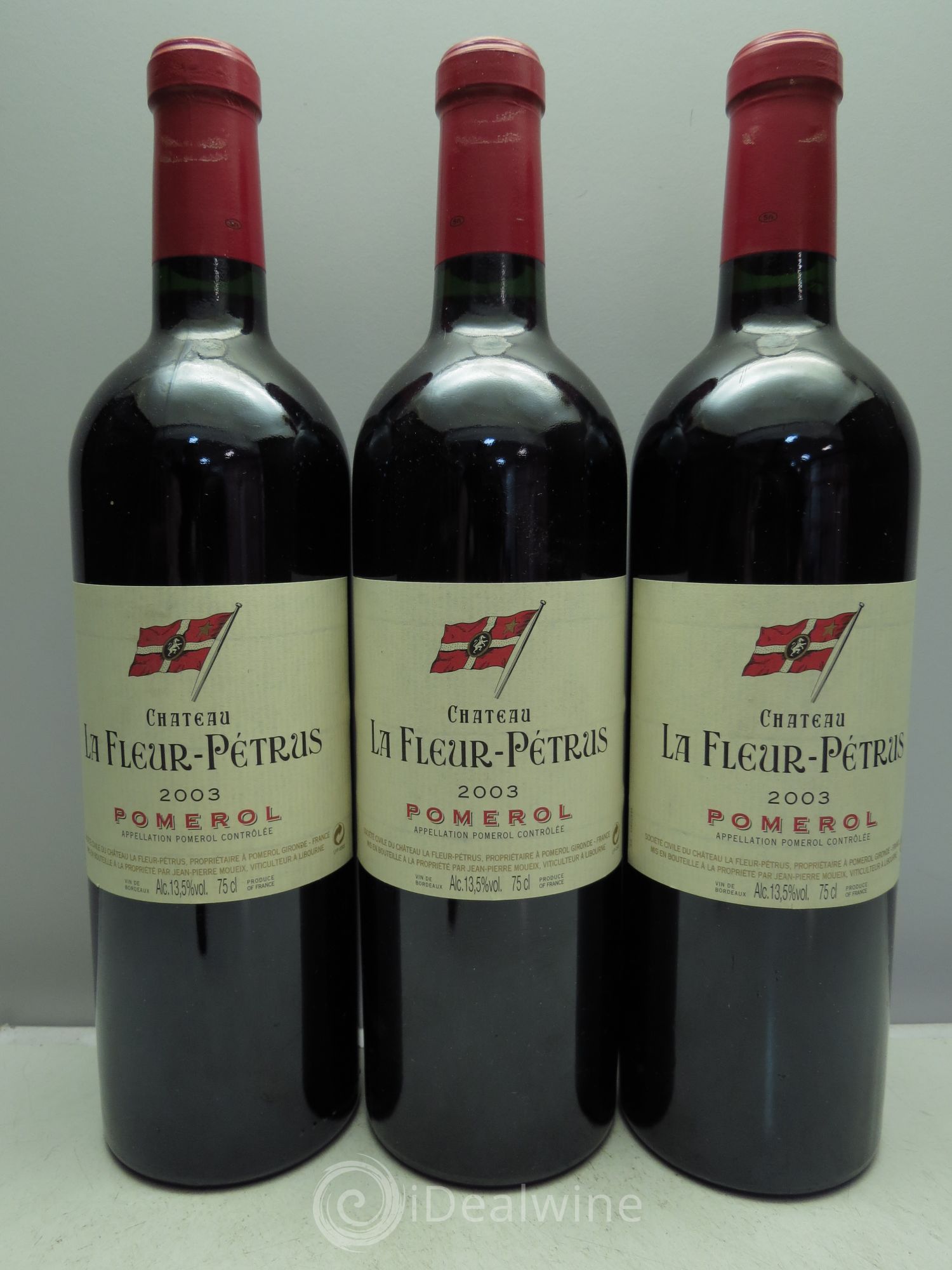 Château la Fleur Petrus 2003 - Lot de 3 bouteilles - 0