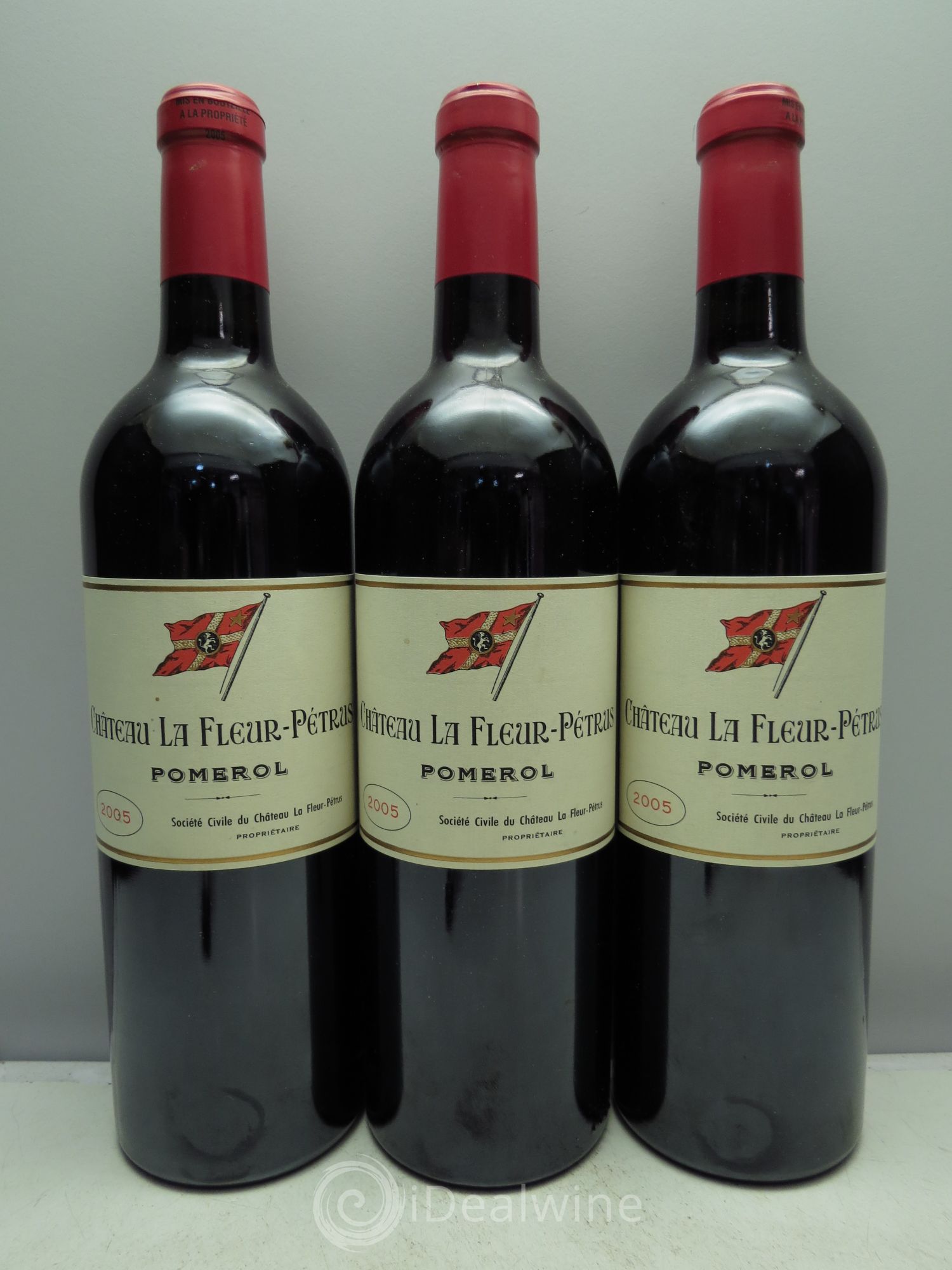 Château la Fleur Petrus 2005 - Lot de 3 bouteilles - 0