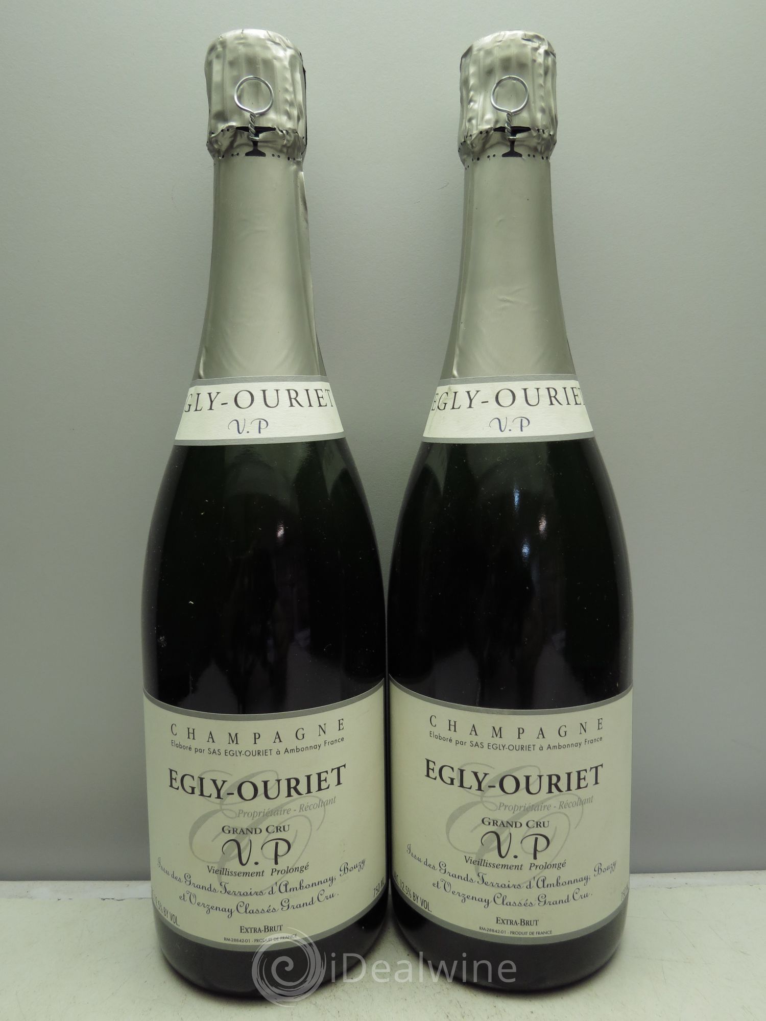 Extra-Brut VP Egly-Ouriet - Lot de 2 bouteilles - 0