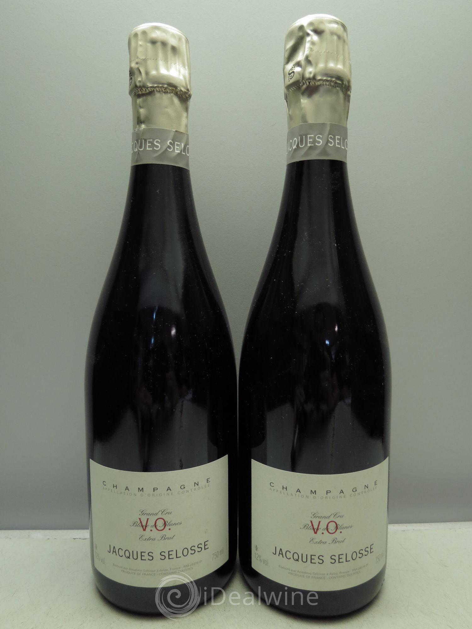 Version Originale Jacques Selosse - Lot de 2 bouteilles - 0