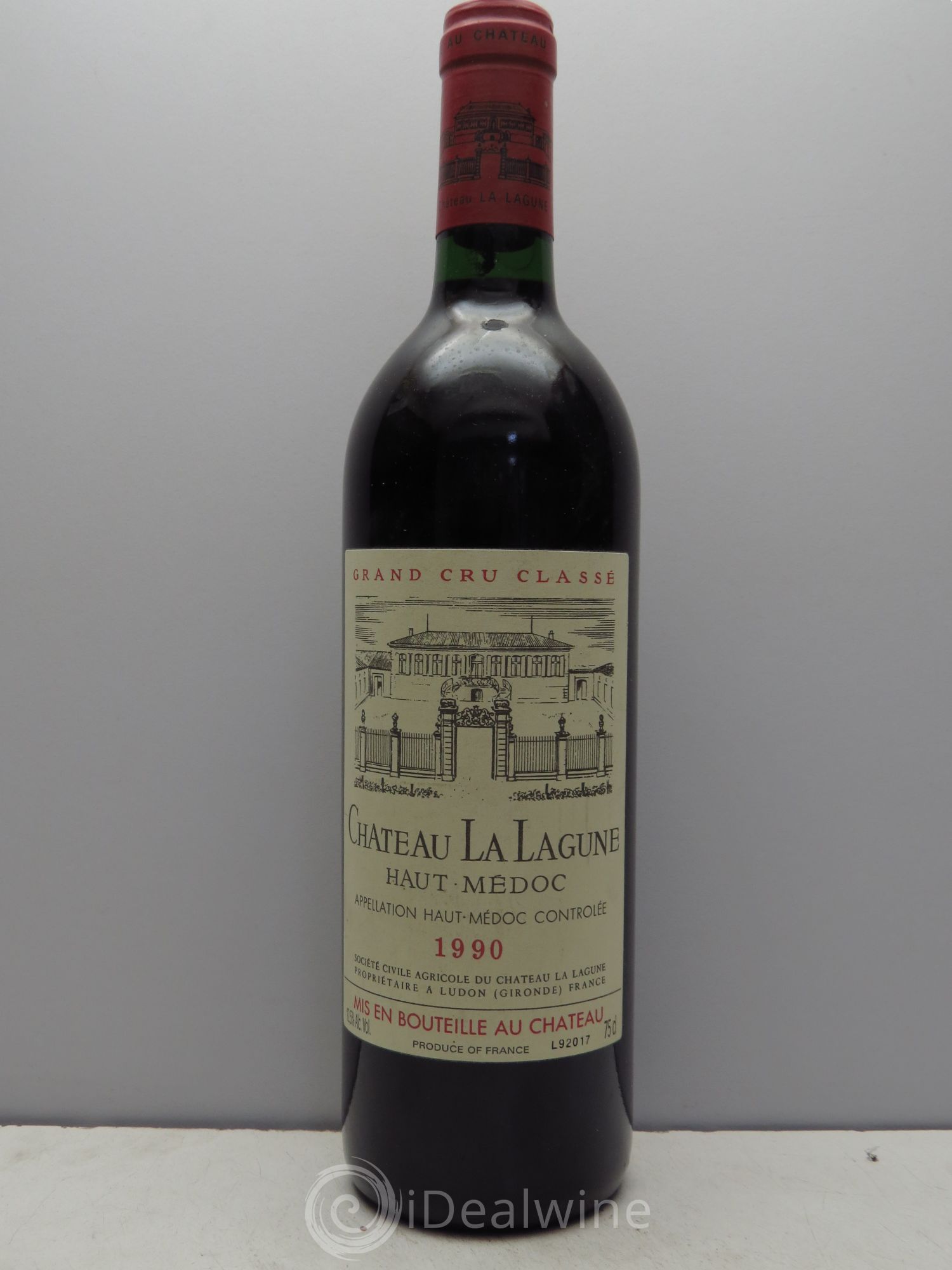 Château la Lagune 3ème Grand Cru Classé 1990 - Lot de 1 bouteille - 0