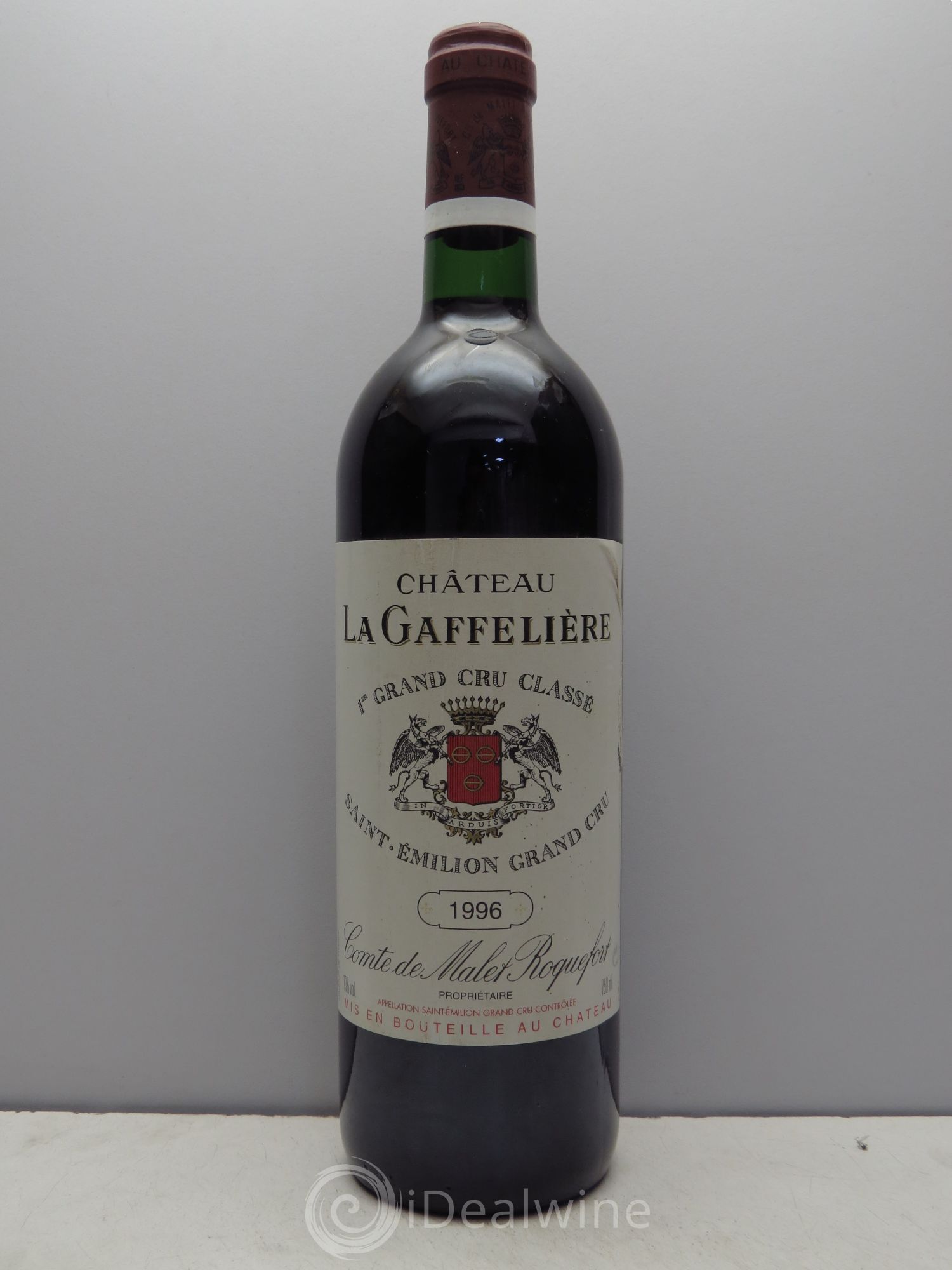 Château la Gaffelière 1er Grand Cru Classé B 1996 - Lot de 1 bouteille - 0