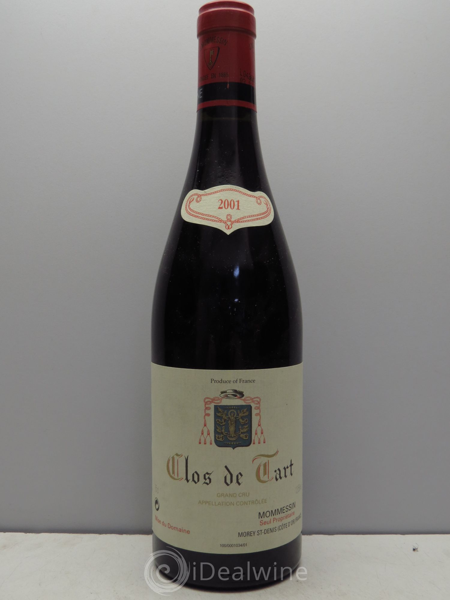 Clos de Tart Grand Cru Clos de Tart 2001 - Lot de 1 bouteille - 0