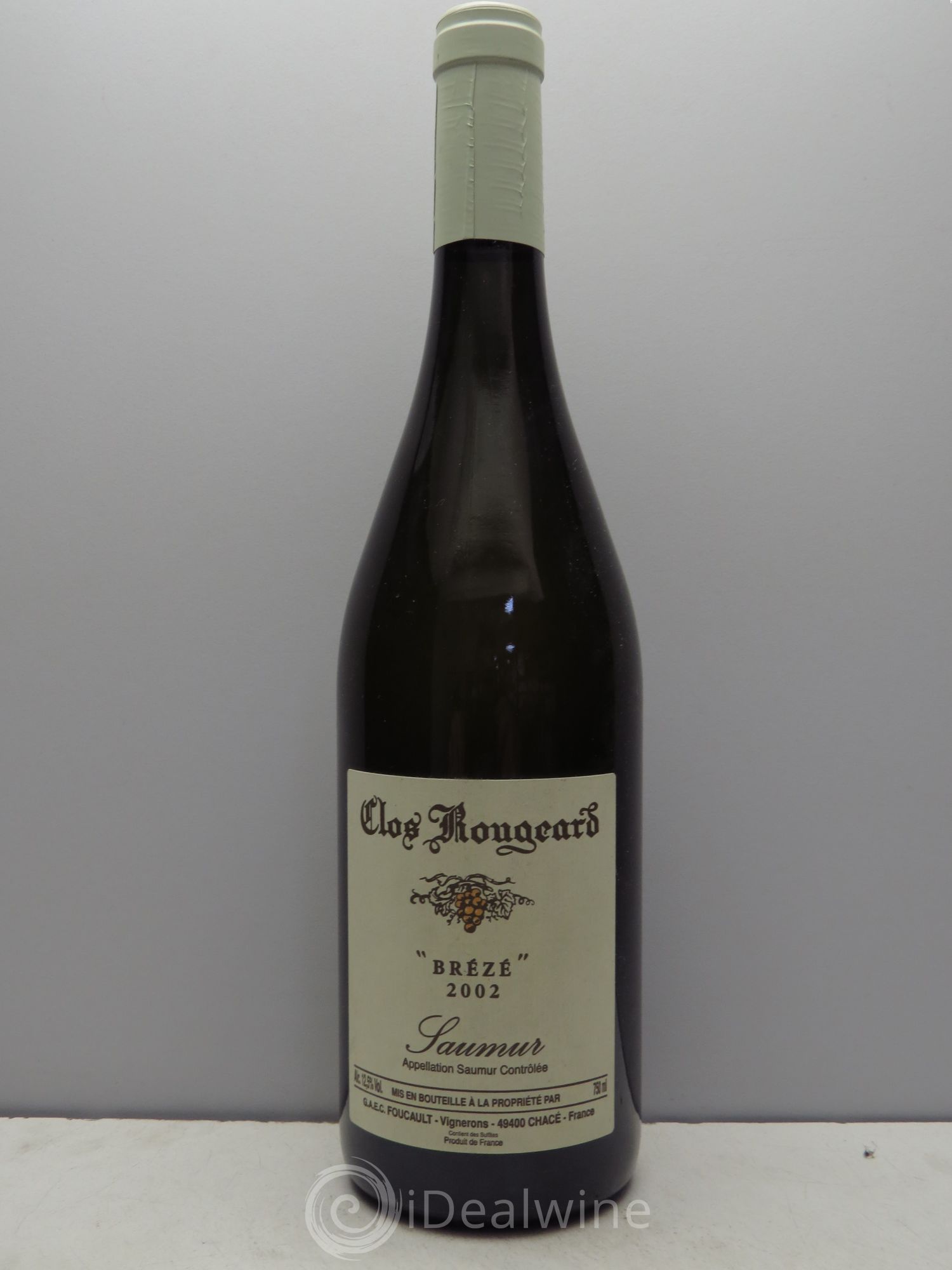 Saumur Brézé Clos Rougeard 2002 - Posten von 1 Flasche - 0