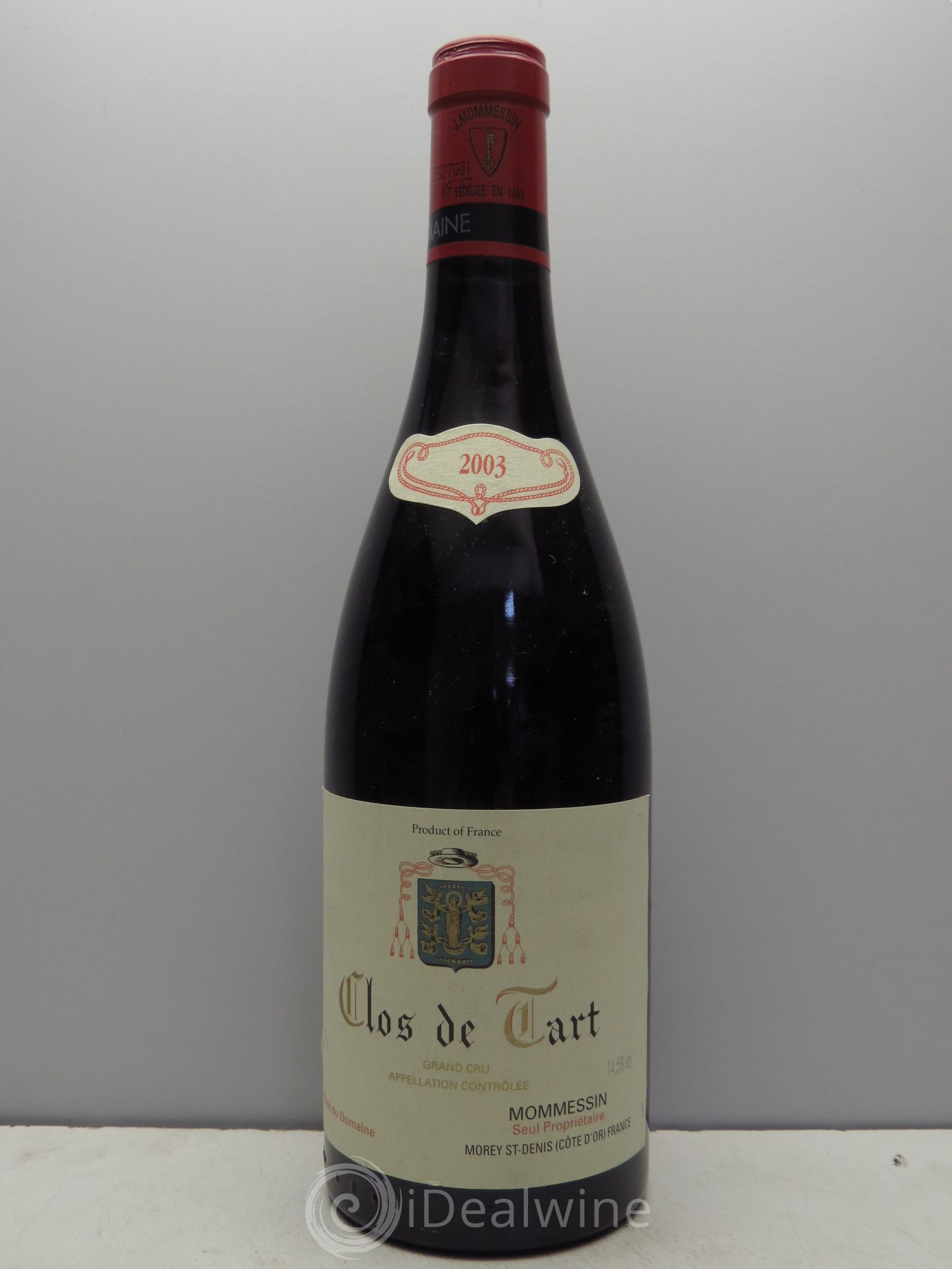 Clos de Tart Grand Cru Clos de Tart 2003 - Lot de 1 bouteille - 0