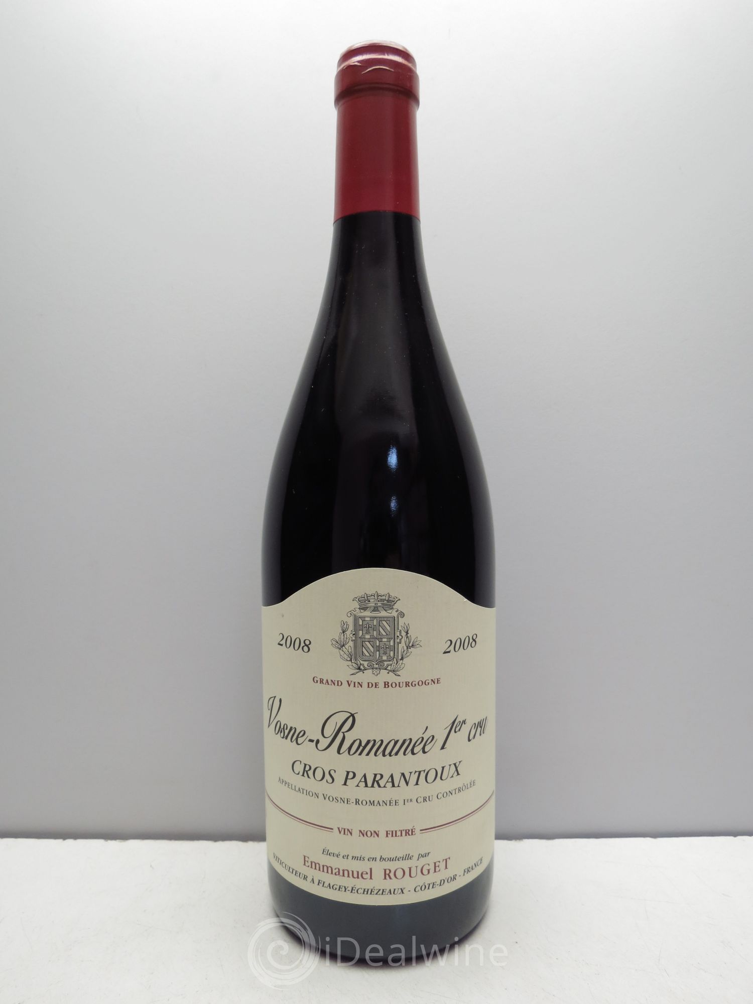 Vosne-Romanée 1er Cru Cros Parantoux Emmanuel Rouget 2008 - Lot de 1 bouteille - 0