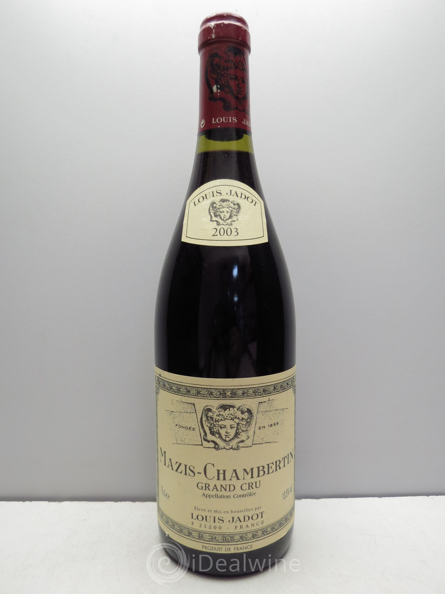 Mazis-Chambertin Grand Cru Jadot 2003 - Lot de 1 bouteille - 0