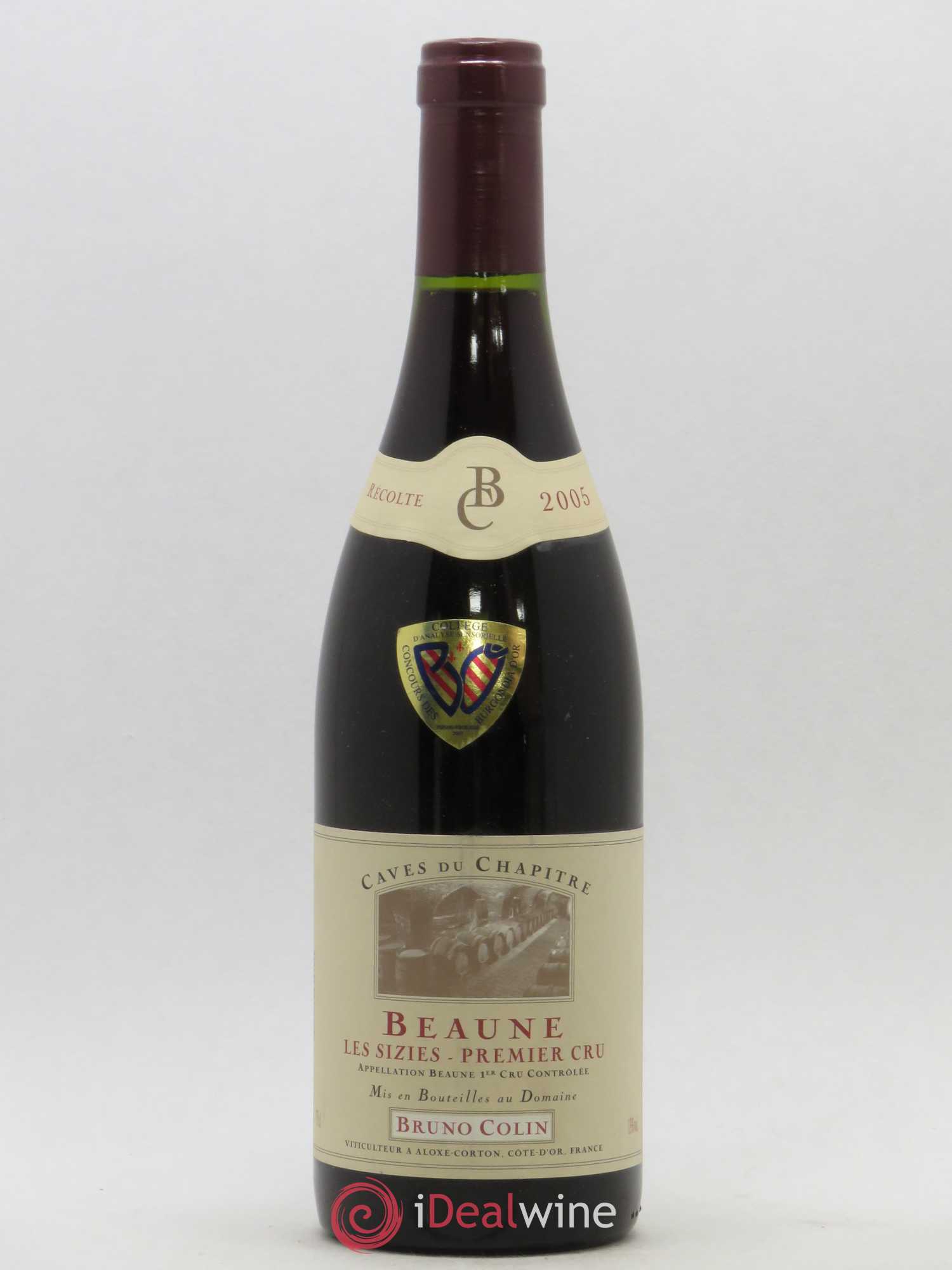 Beaune 1er Cru Les Sizies B.Colin 2005 - Posten von 1 Flasche - 0