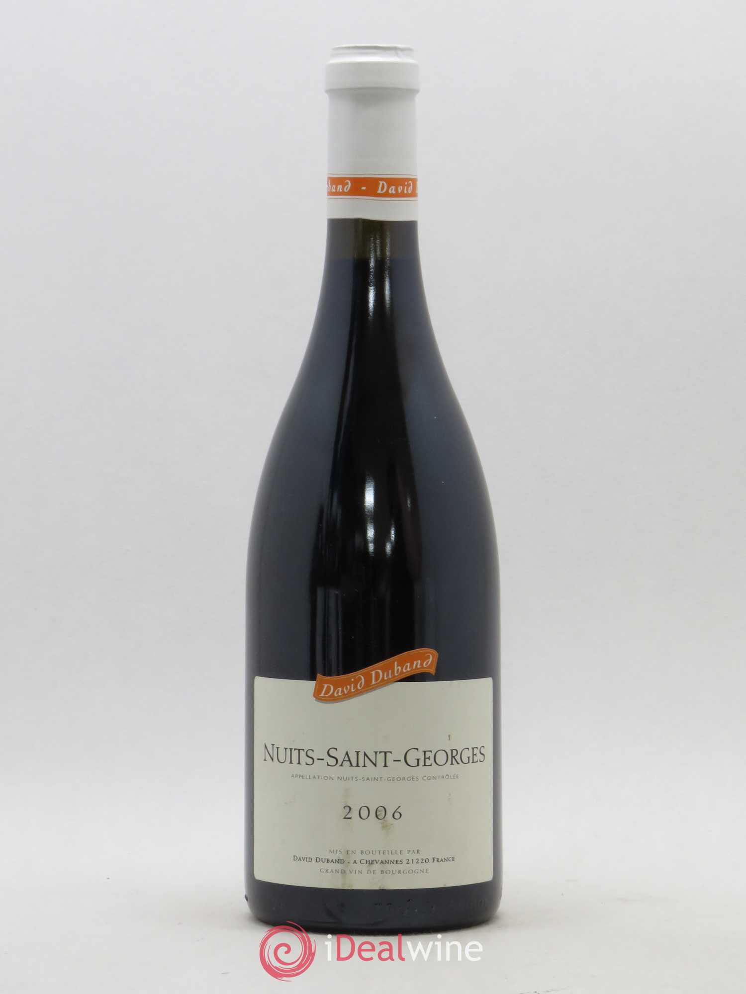 Nuits-Saint-Georges David Duband (Domaine) 2006 - Lot de 1 bouteille - 0
