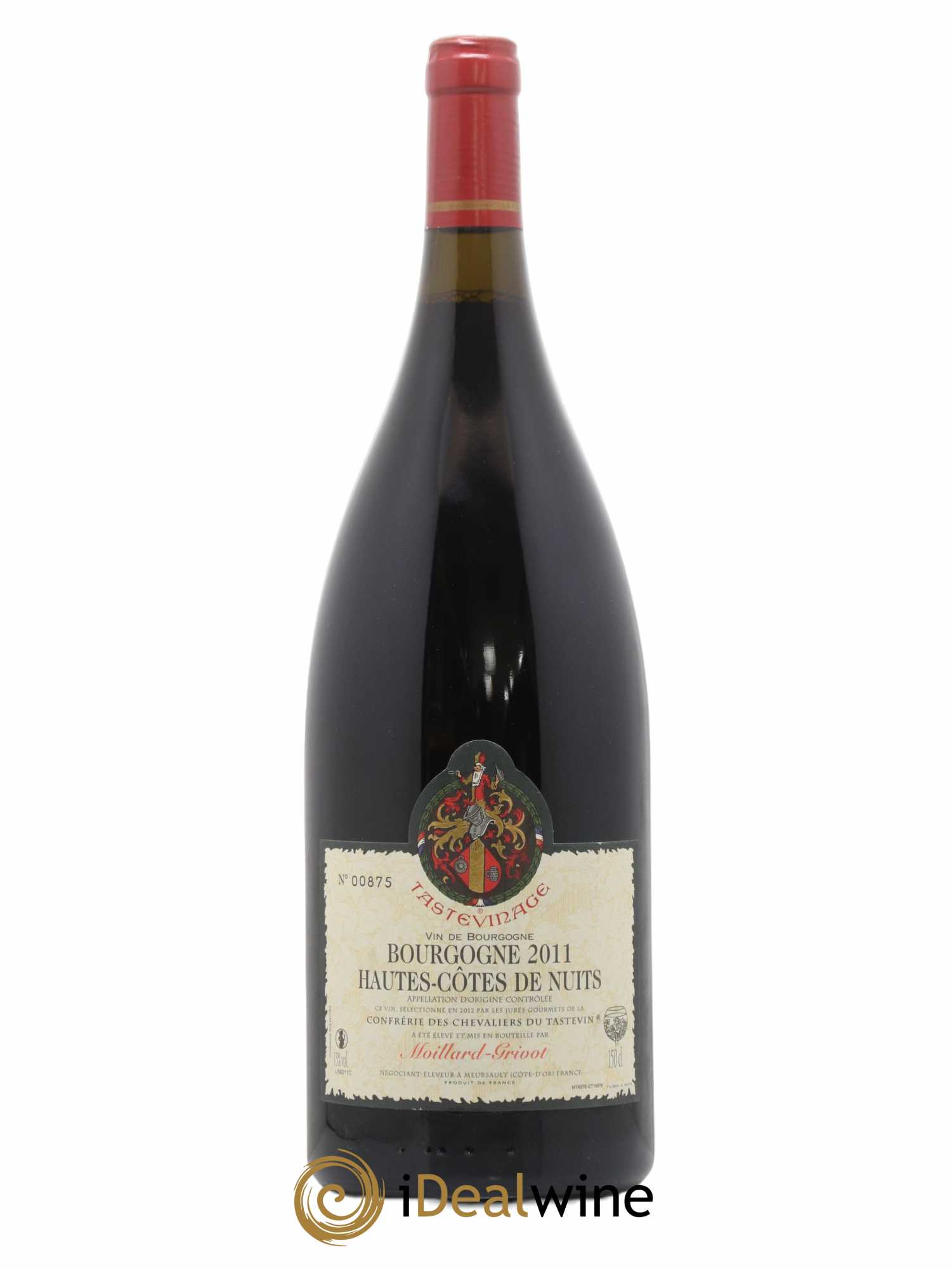 Hautes-Côtes de Nuits Moillard Grivot Confrerie Des Chevaliers Du Tastevin 2011 - Posten von 1 Magnum - 0