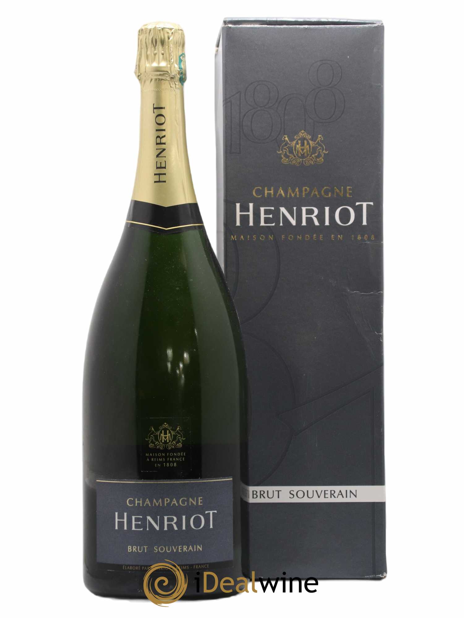Champagne Henriot Brut Souverain - Posten von 1 Magnum - 0