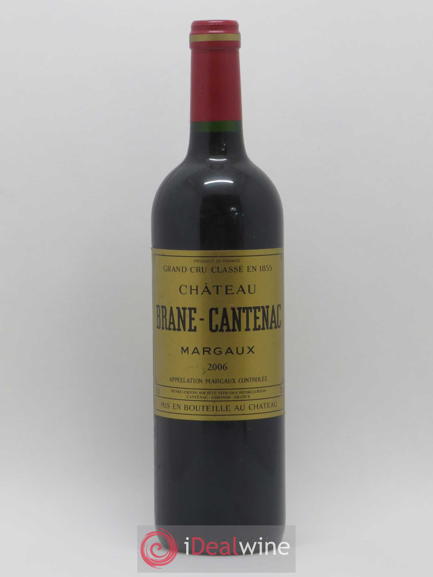 Château Brane Cantenac 2ème Grand Cru Classé 2006 - Lot de 1 bouteille - 0