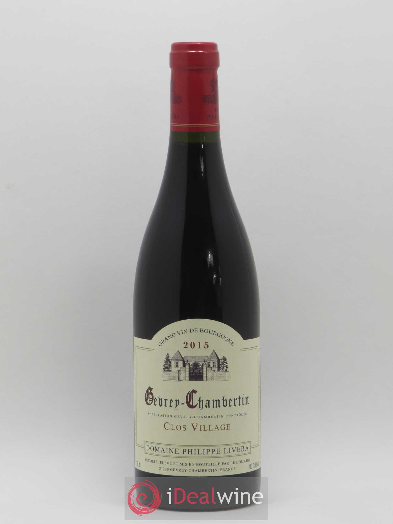 Gevrey-Chambertin Clos Village Tilleuls (Domaine des) - Philippe Livera 2015 - Lot de 1 bouteille - 0