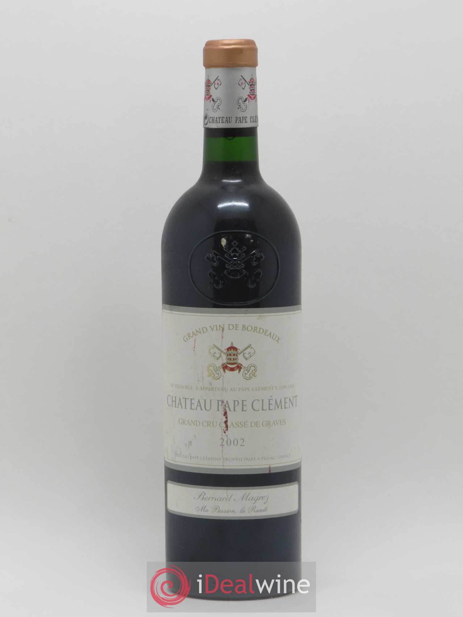 Château Pape Clément Cru Classé de Graves 2002 - Lot de 1 bouteille - 0