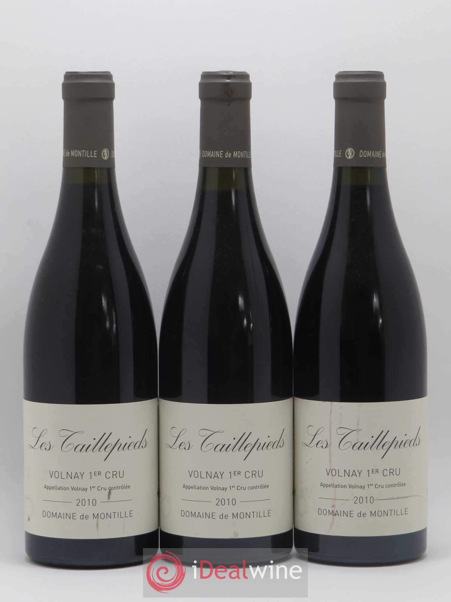 Volnay 1er Cru Les Taillepieds De Montille (Domaine) 2010 - Lot de 3 bouteilles - 0