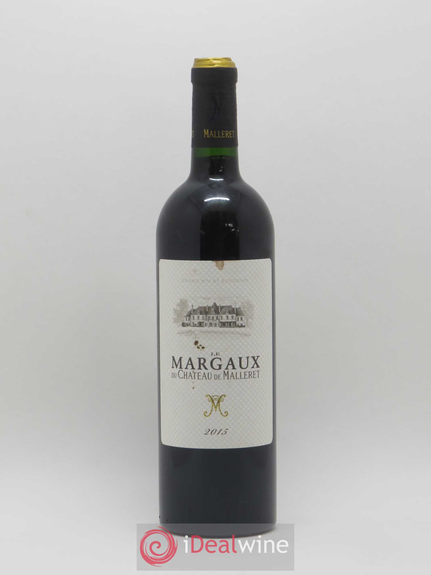 Bordeaux Le Margaux du Château Malleret (sans prix de réserve) 2015 - Posten von 1 Flasche - 0