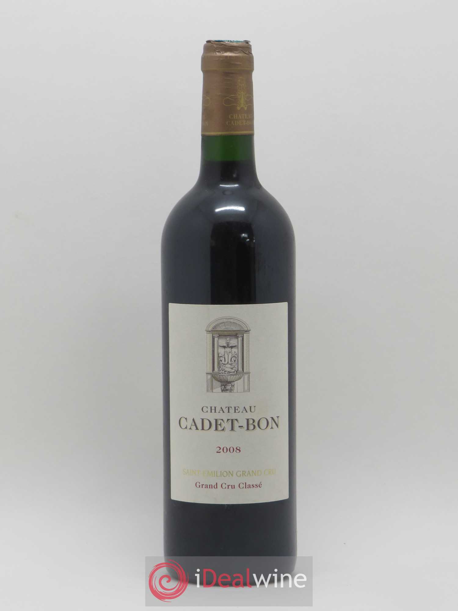 Château Cadet Bon Grand Cru Classé (sans prix de réserve) 2008 - Lot de 1 bouteille - 0