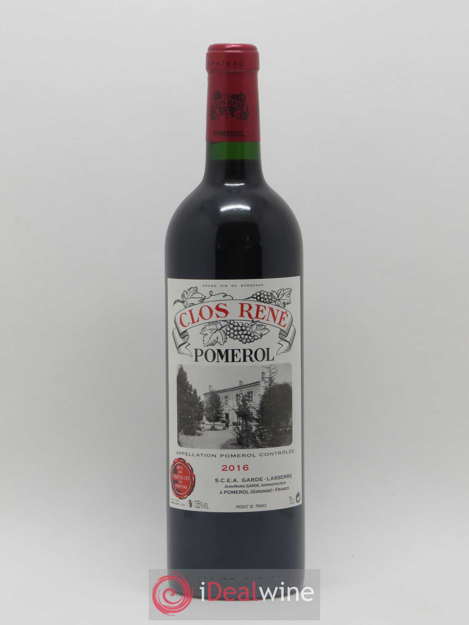 Clos René 2016 - Lotto di 1 bottiglia - 0