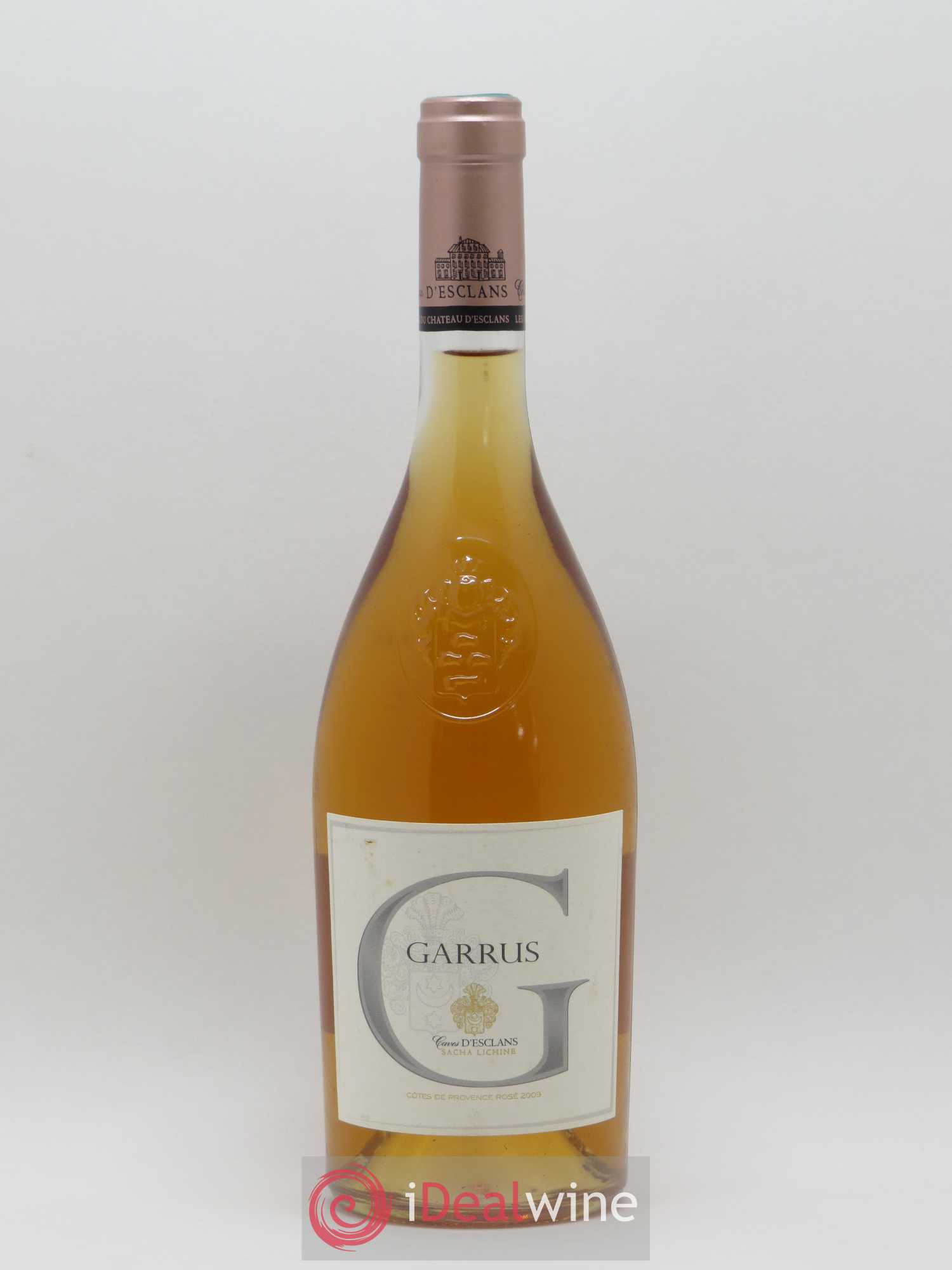 Côtes de Provence Garrus Château d'Esclans (sans prix de réserve) 2009 - Lot de 1 bouteille - 0