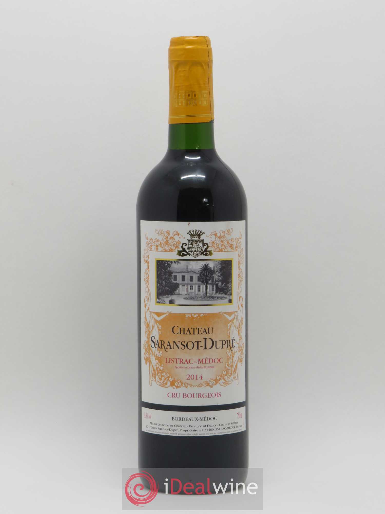 Château Saransot Dupré Cru Bourgeois (sans prix de réserve) 2014 - Lot de 1 bouteille - 0