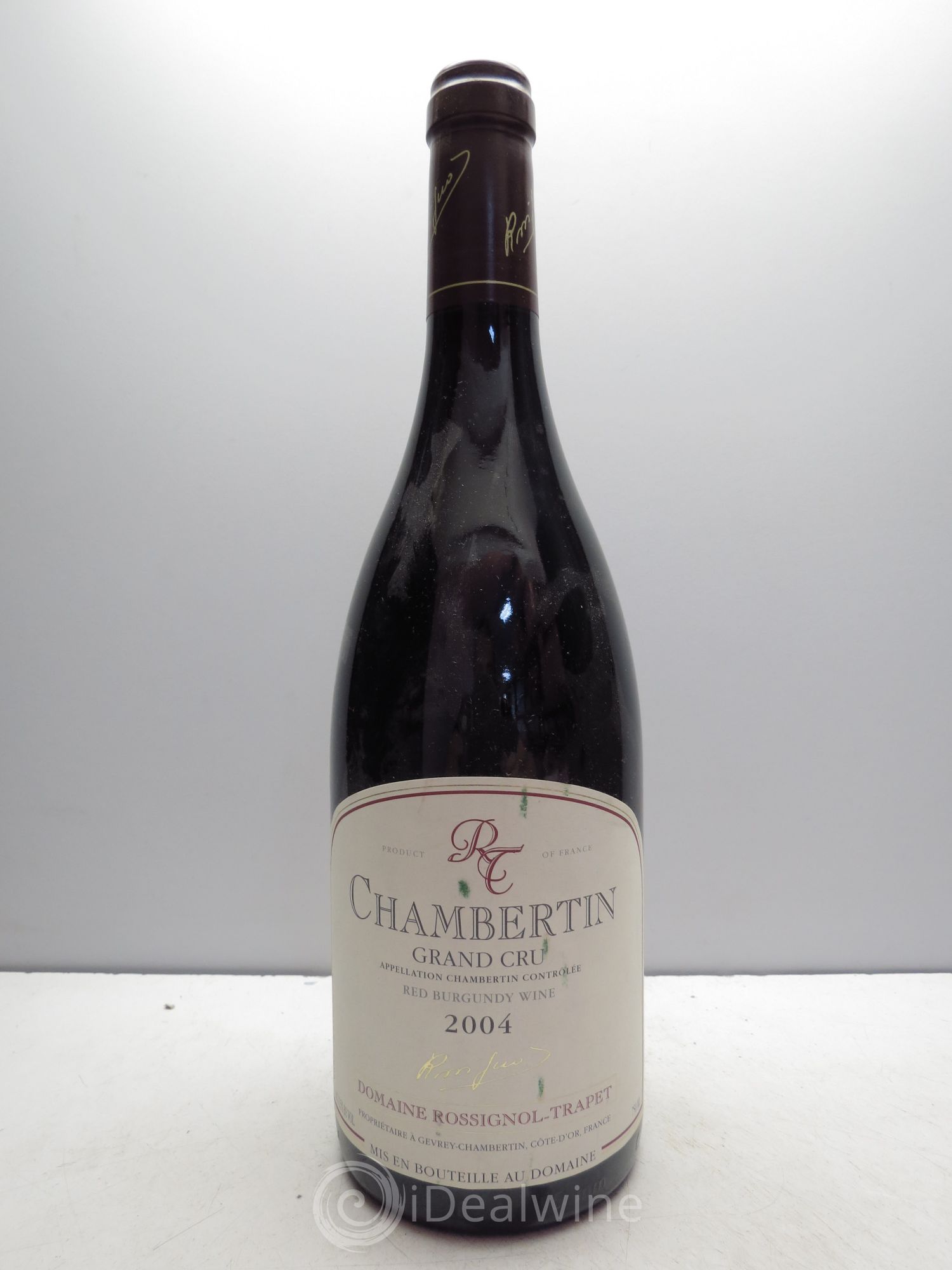 Chambertin Grand Cru Rossignol-Trapet (Domaine) 2004 - Lot de 1 bouteille - 0