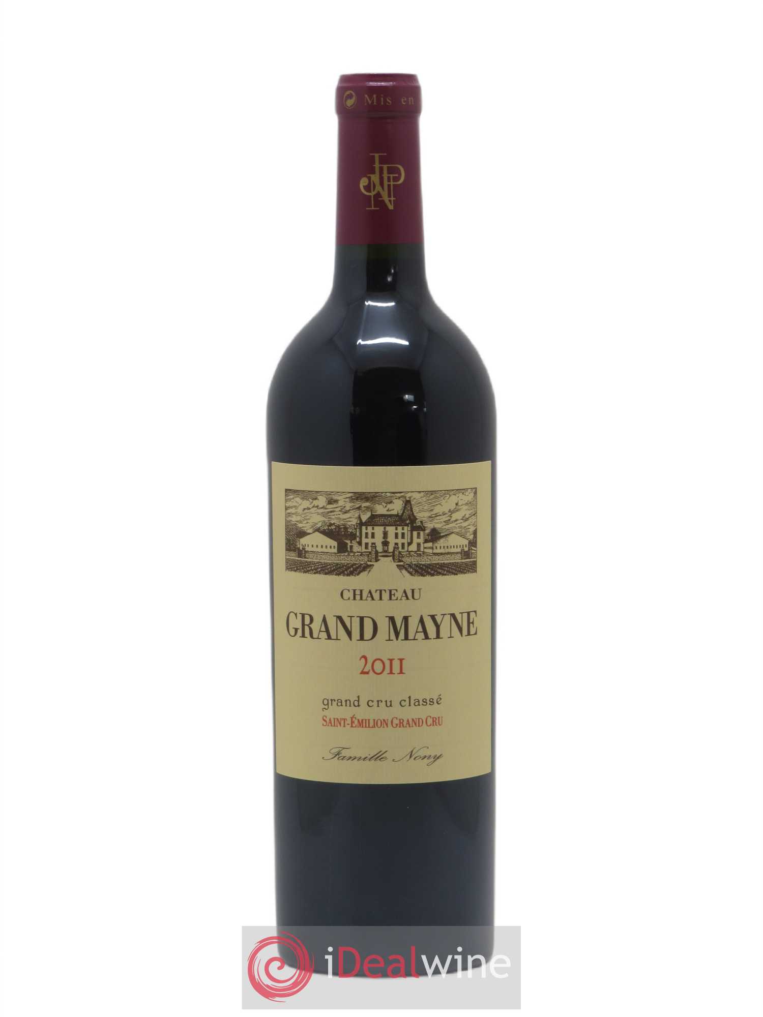 Château Grand Mayne Grand Cru Classé 2011 - Lot de 1 bouteille - 0