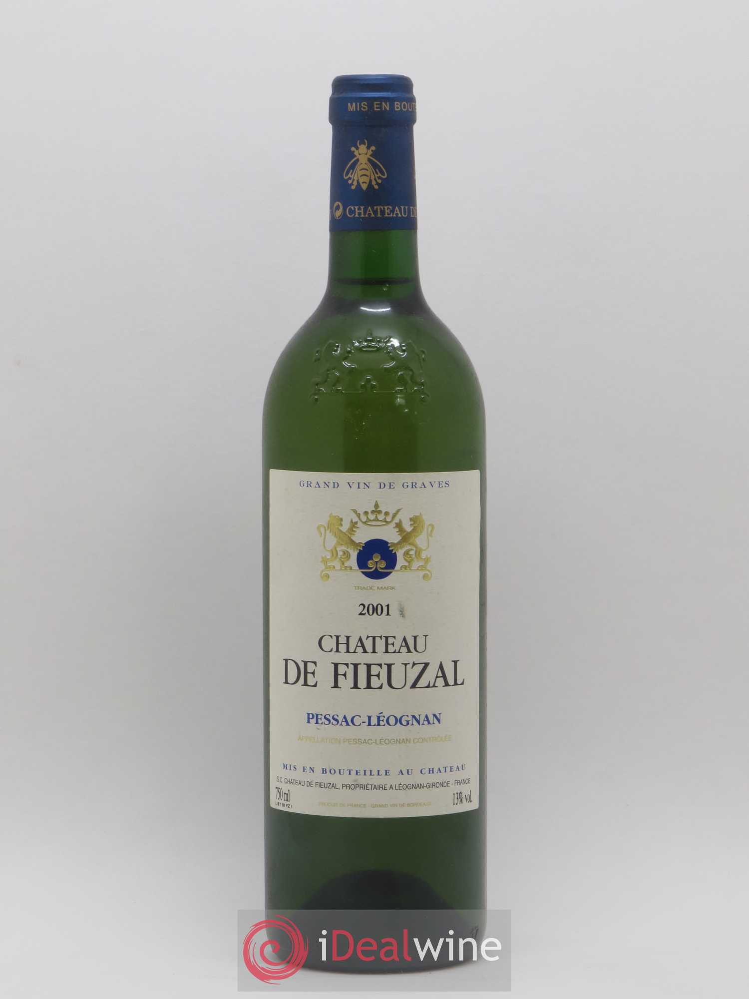 Château de Fieuzal 2001 - Lot de 1 bouteille - 0