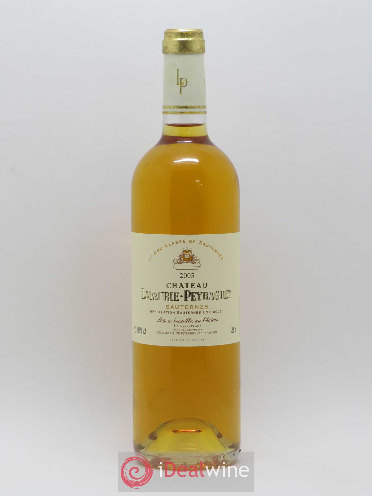 Château Lafaurie-Peyraguey 1er Grand Cru Classé 2005 - Lot de 1 bouteille - 0