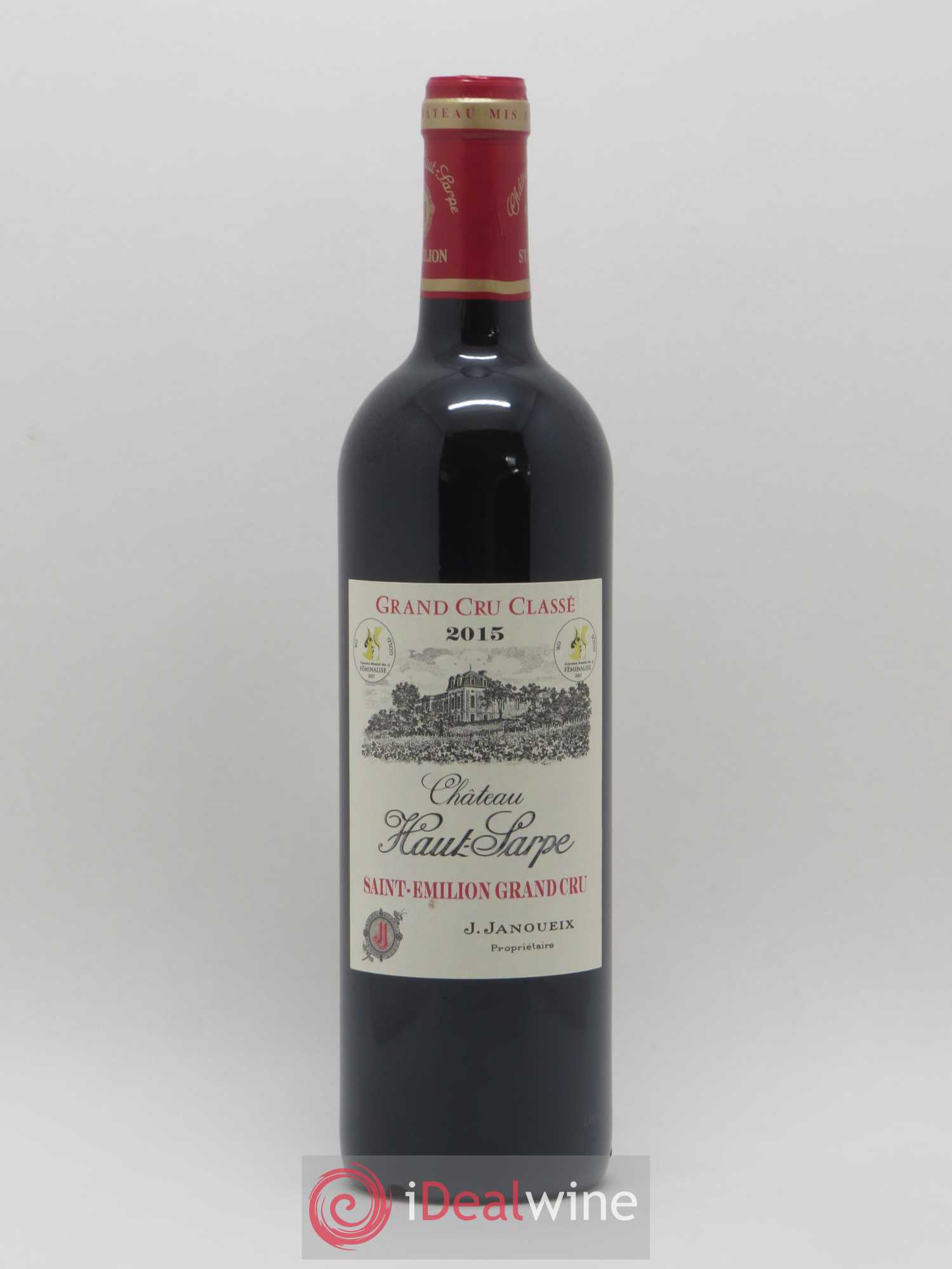 Château Haut Sarpe Grand Cru Classé (sans prix de réserve) 2015 - Lot de 1 bouteille - 0