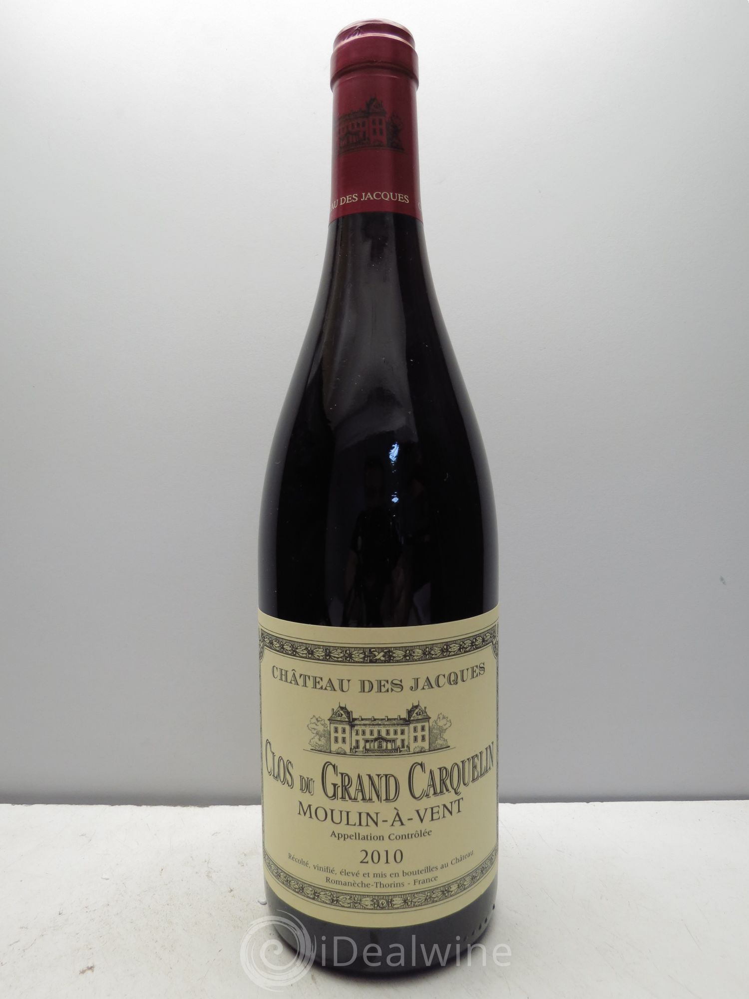 Moulin-à-Vent Clos du Grand Carquelin Château des Jacques 2010 - Lot de 1 bouteille - 0