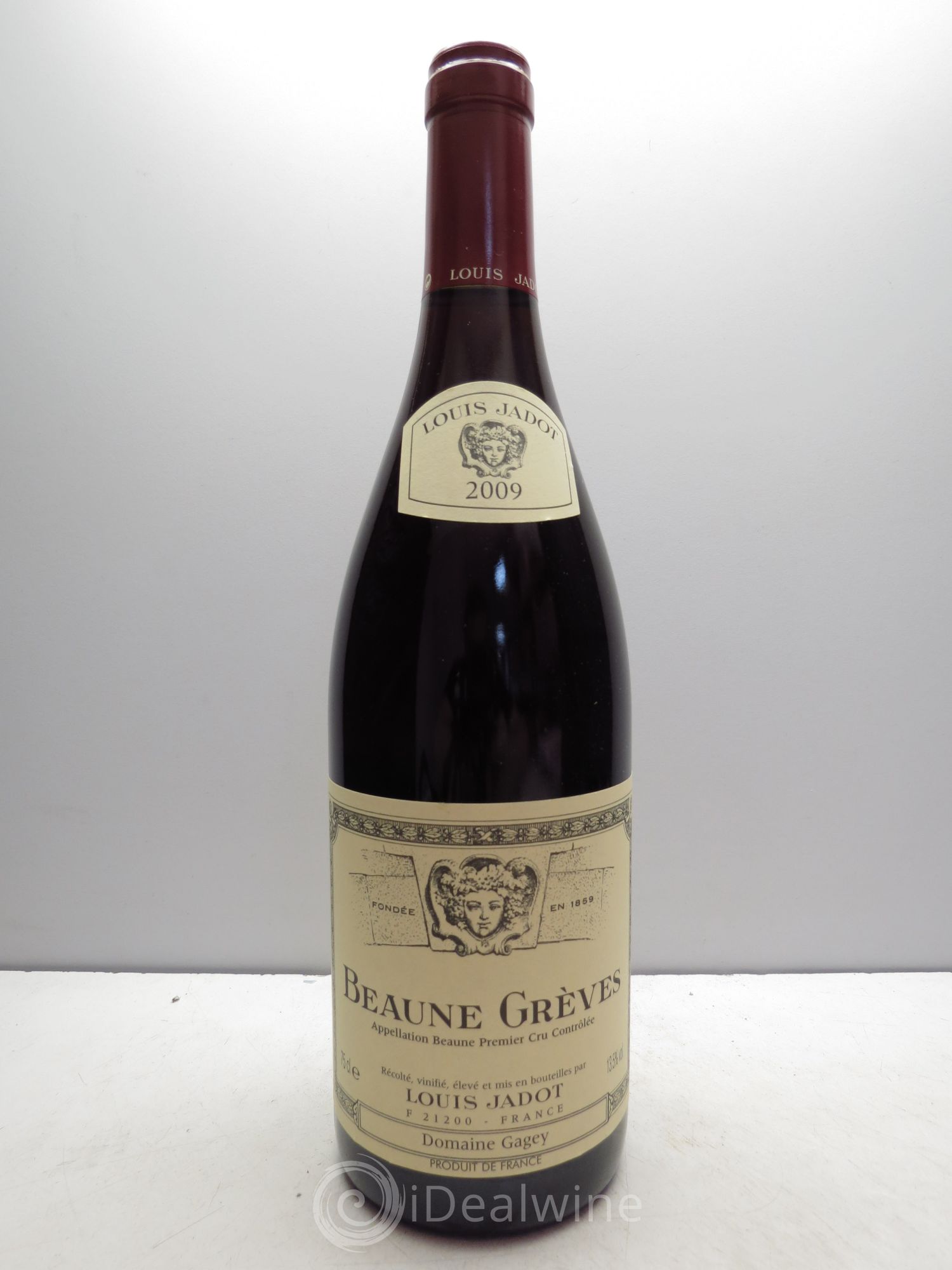 Beaune 1er Cru Grèves Domaine Louis Jadot 2009 - Lot de 1 bouteille - 0