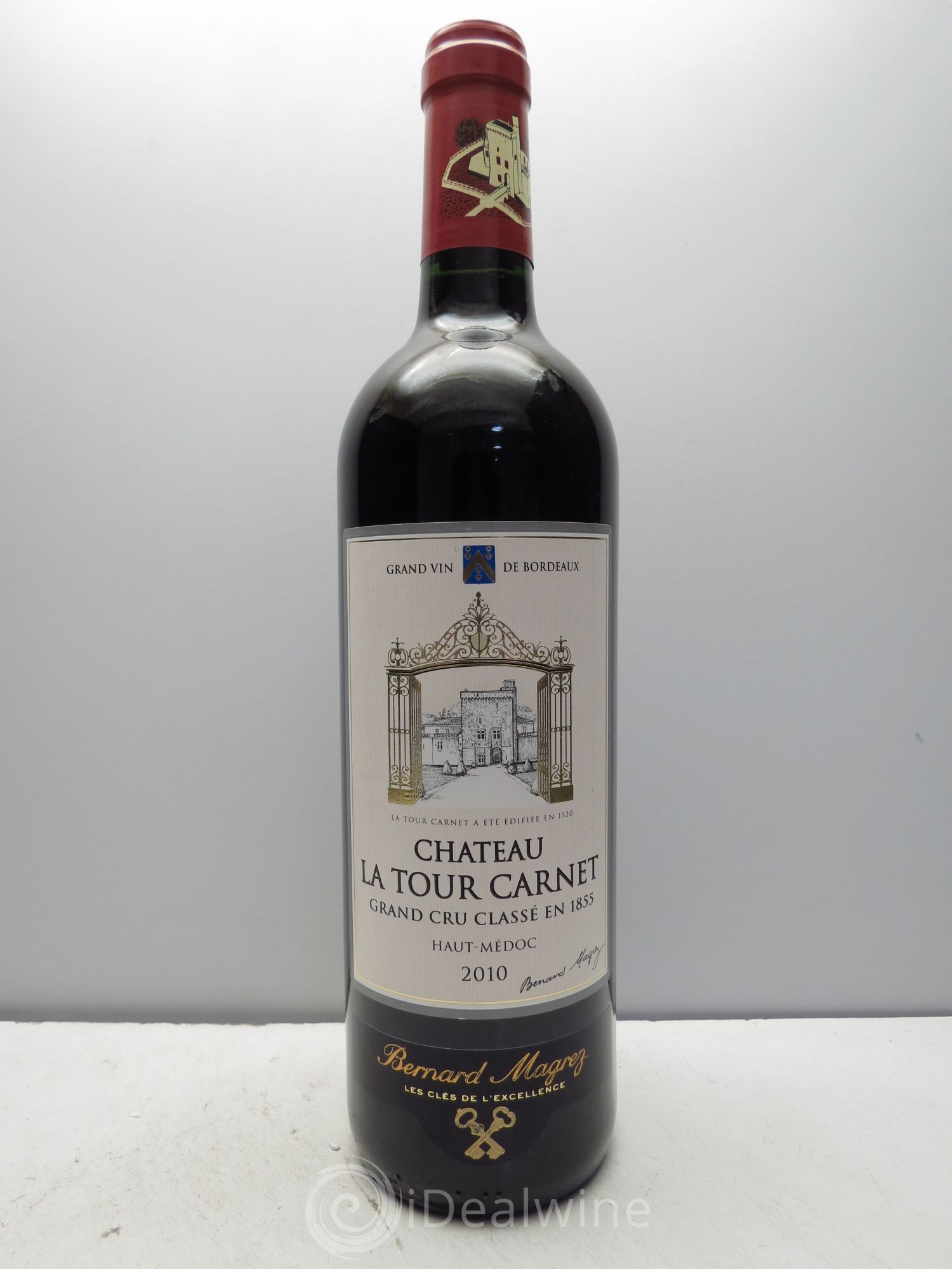 Château la Tour Carnet 4ème Grand Cru Classé 2010 - Lot de 1 bouteille - 0