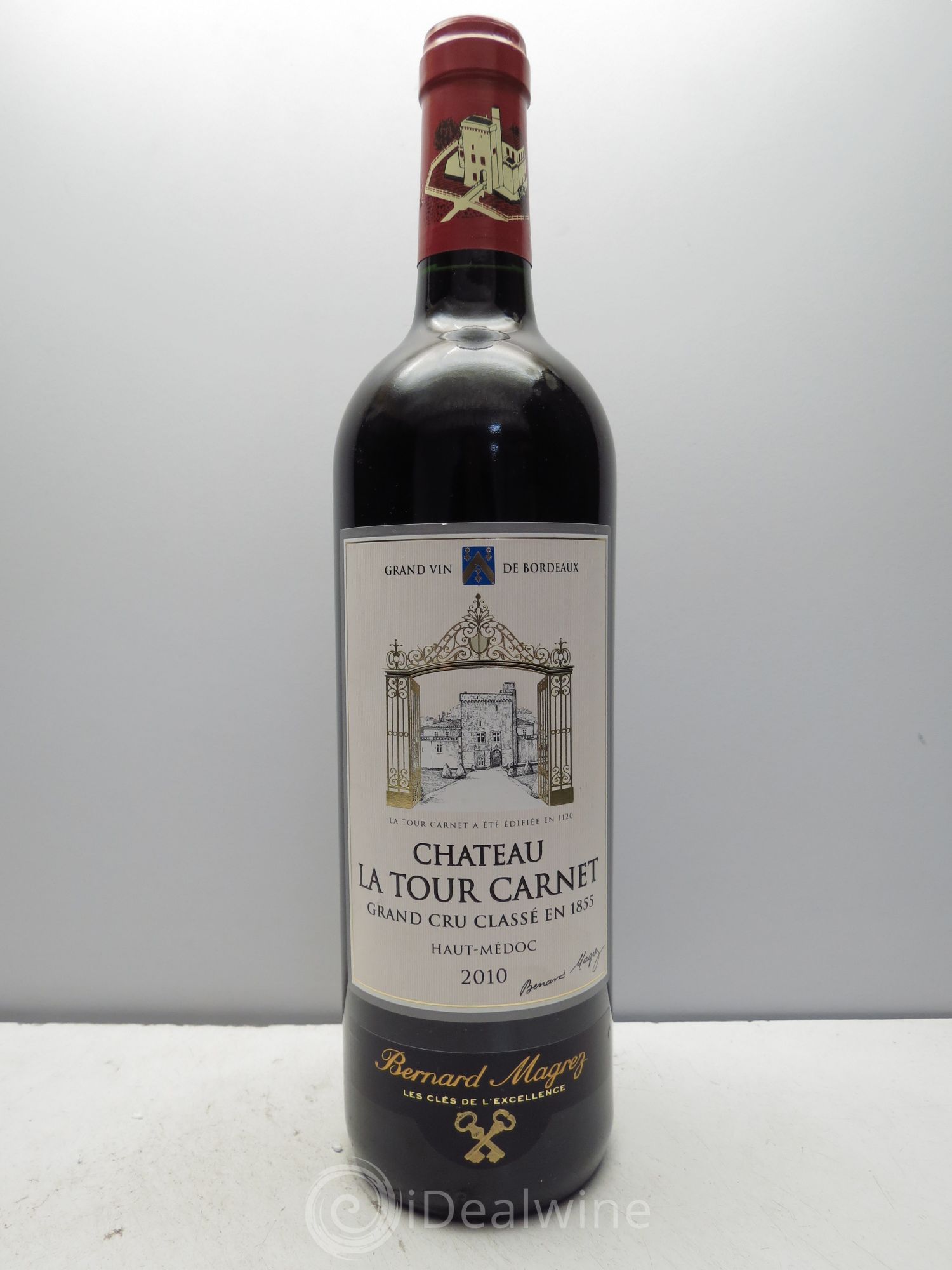 Château la Tour Carnet 4ème Grand Cru Classé 2010 - Lot de 1 bouteille - 0