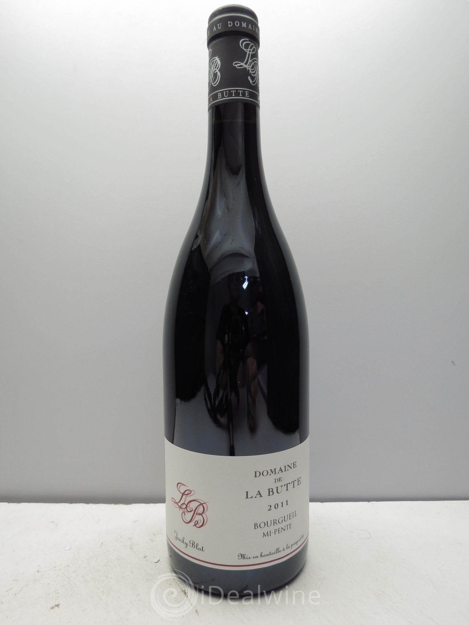 Bourgueil Mi-Pente Domaine de La Butte - Jacky Blot 2011 - Lot de 1 bouteille - 0