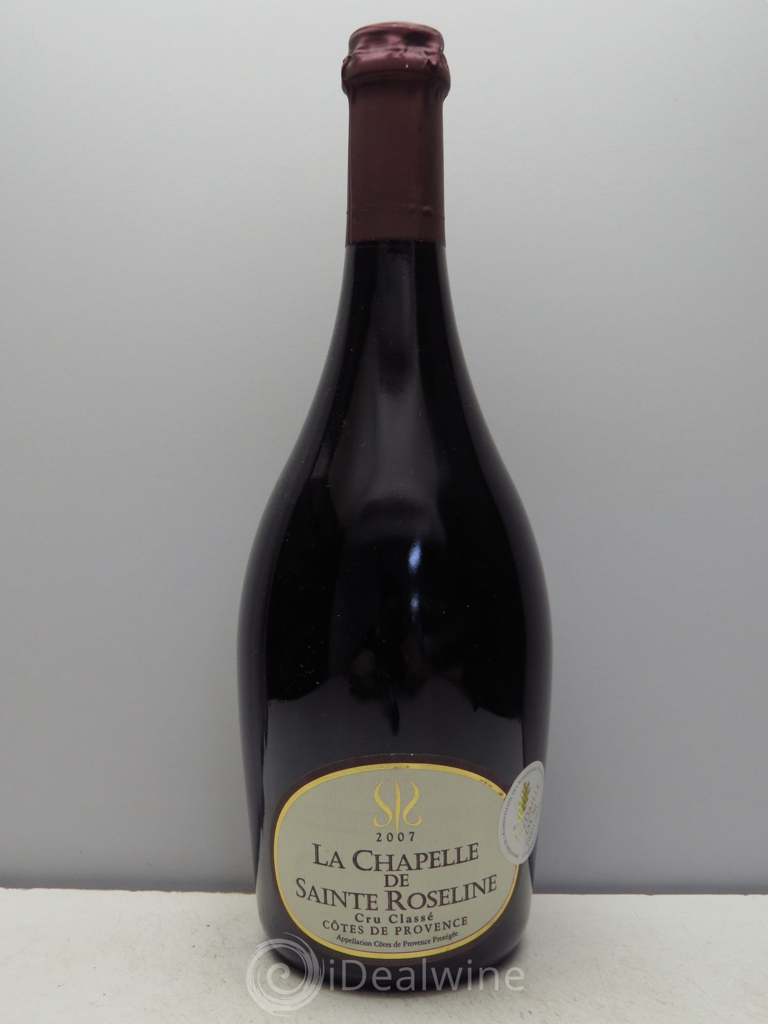 Côtes de Provence La Chapelle - Château Sainte Roseline 2007 - Posten von 1 Flasche - 0