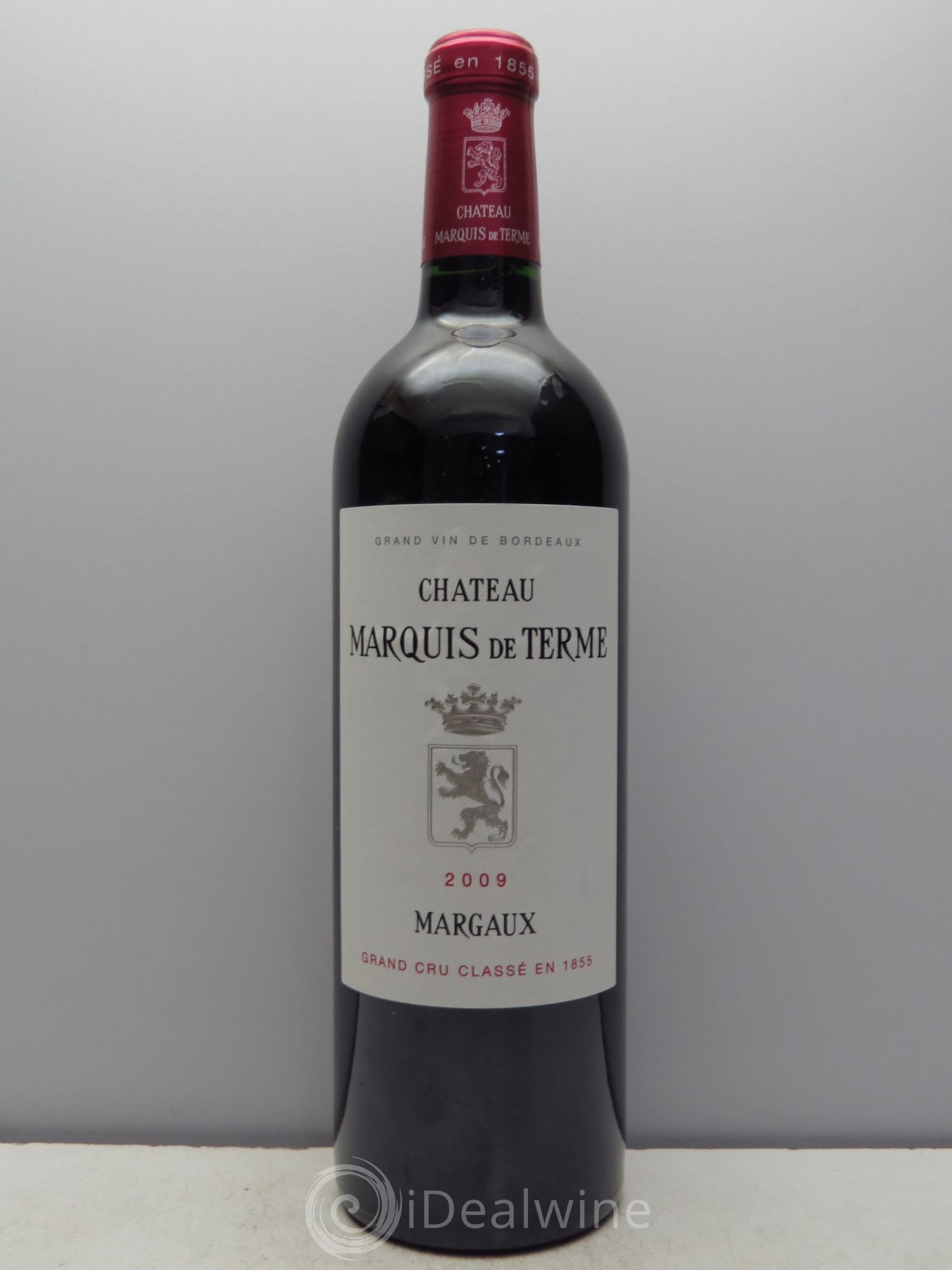 Château Marquis de Terme 4ème Grand Cru Classé 2009 - Lot de 1 bouteille - 0