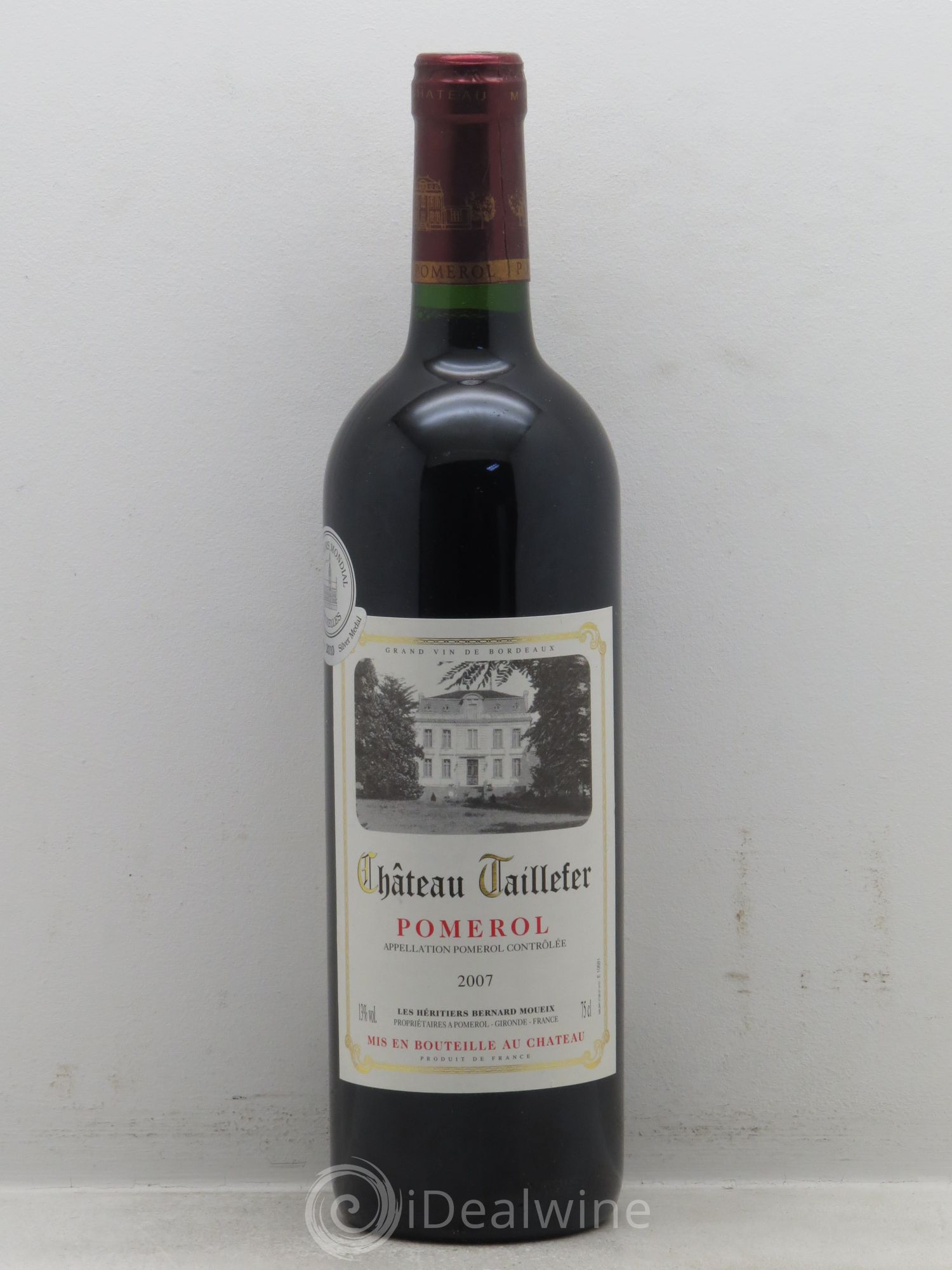 Château Taillefer 2007 - Lot de 1 bouteille - 0