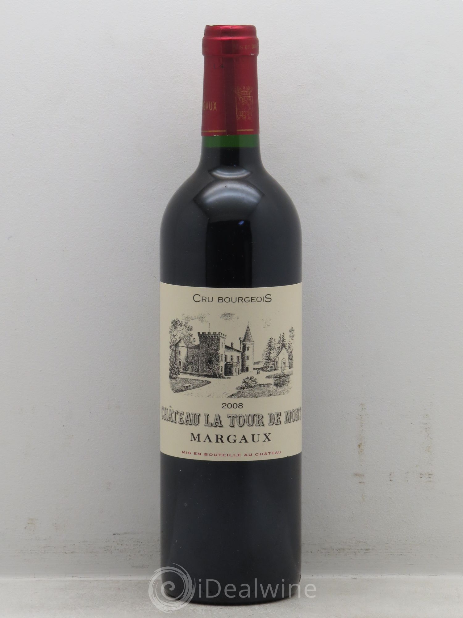 Château la Tour de Mons Cru Bourgeois 2008 - Lot de 1 bouteille - 0