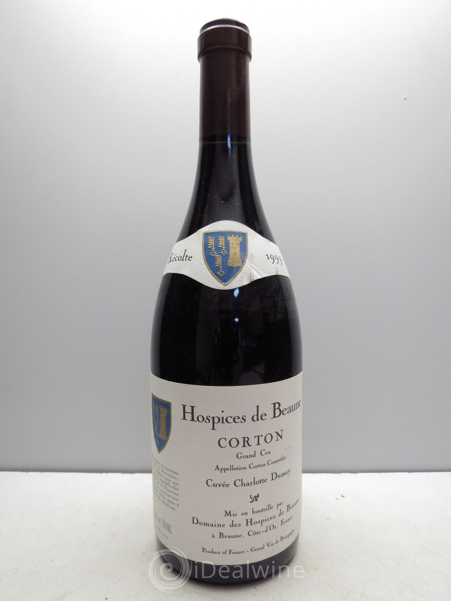 Corton Grand Cru Cuvée Charlotte Dumay 1999 - Posten von 1 Flasche - 0