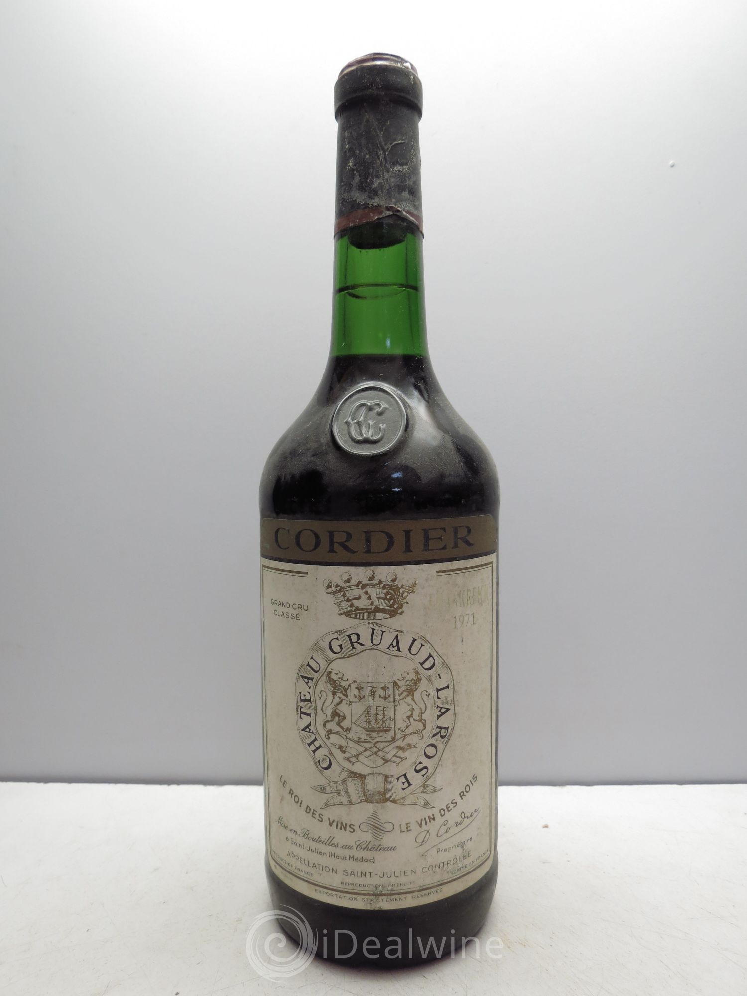 Château Gruaud Larose 2ème Grand Cru Classé 1971 - Lot de 1 bouteille - 0