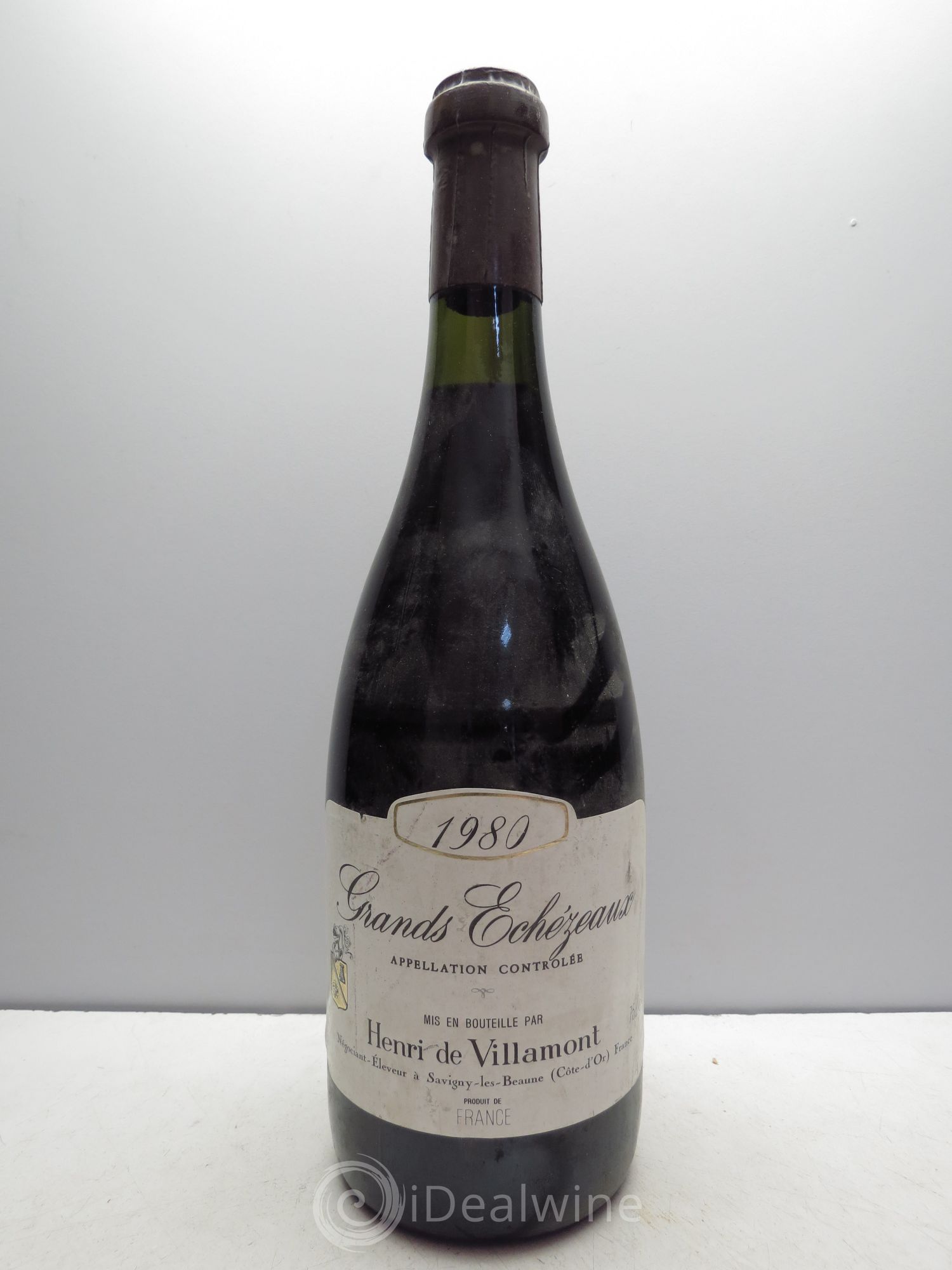 Grands-Echezeaux Grand Cru Henri de Villamont 1980 - Lot de 1 bouteille - 0