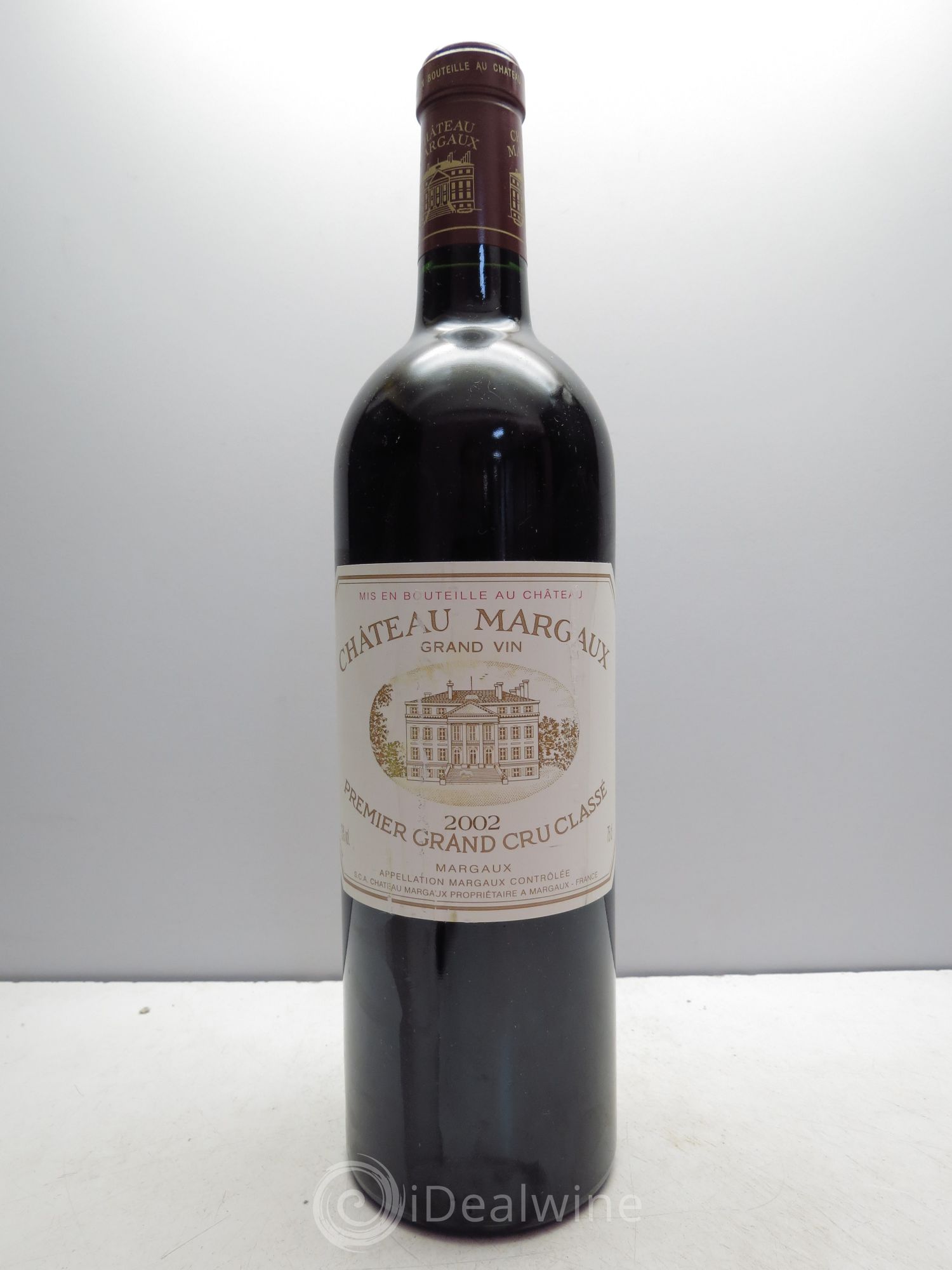 Château Margaux 1er Grand Cru Classé 2002 - Lot de 1 bouteille - 0