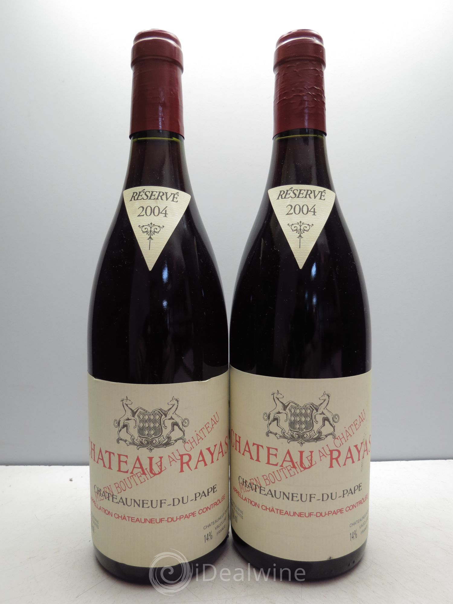 Châteauneuf-du-Pape Château Rayas Emmanuel Reynaud 2004 - Lot de 2 bouteilles - 0